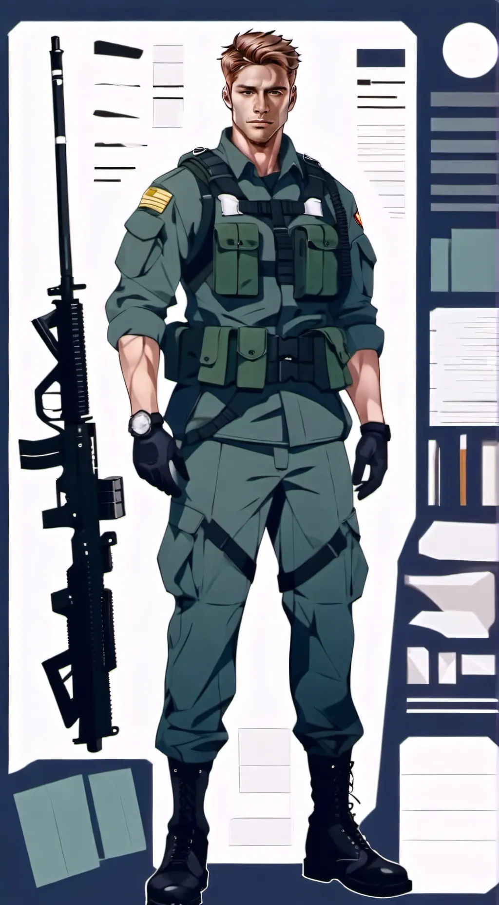 ai character: Devon (TF 141) background