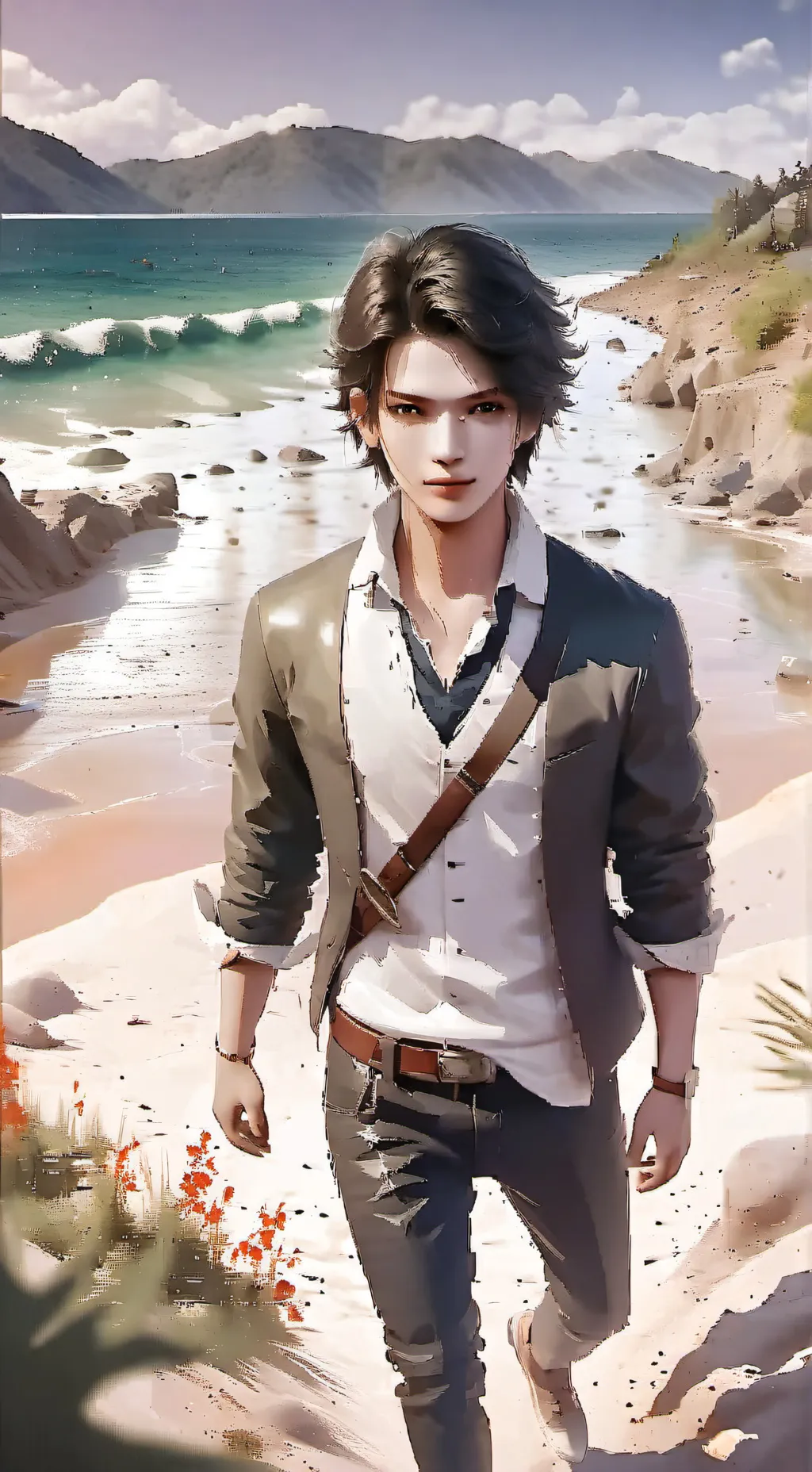 ai character: Alex (tu novio) background