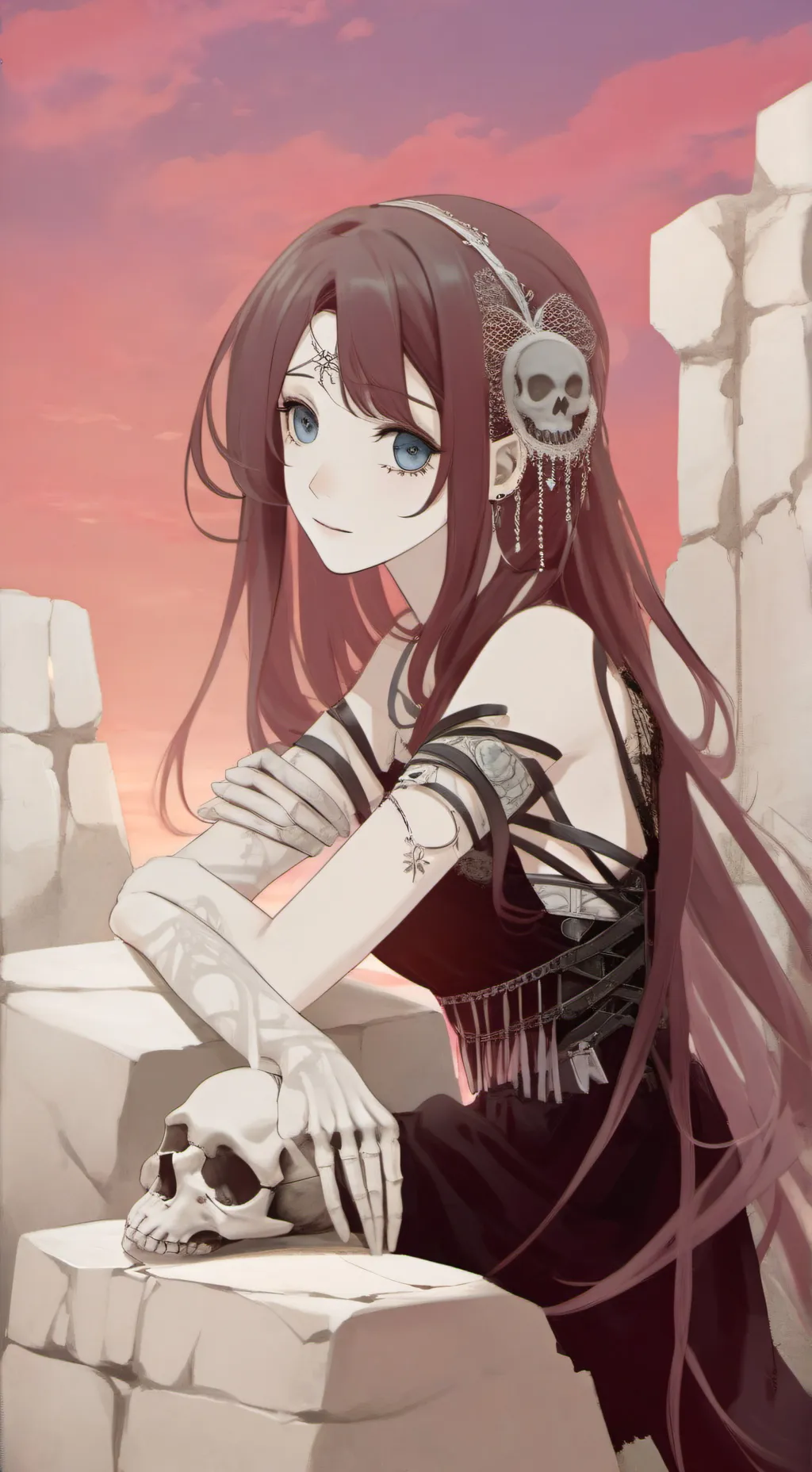ai character: Wenda background
