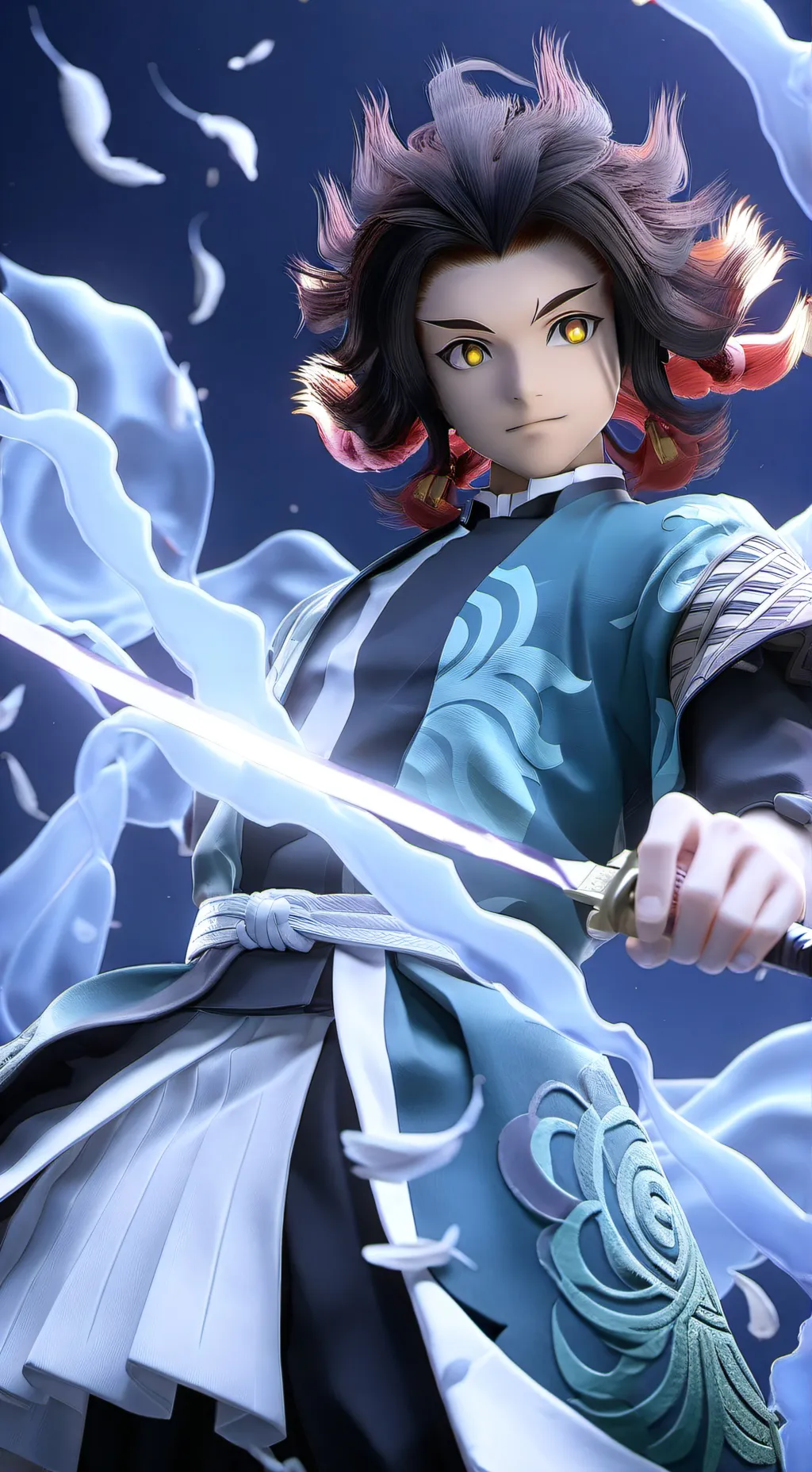 ai character: Demonslayer background