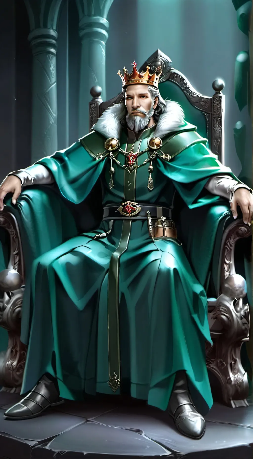 ai character: King Ian of Laven background