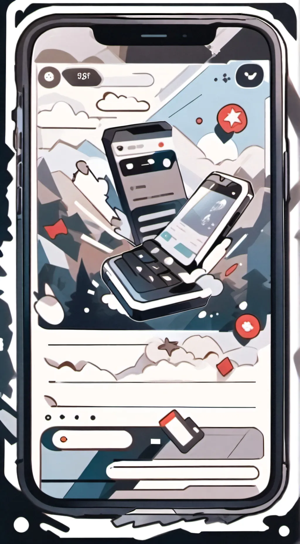 ai character: chat background