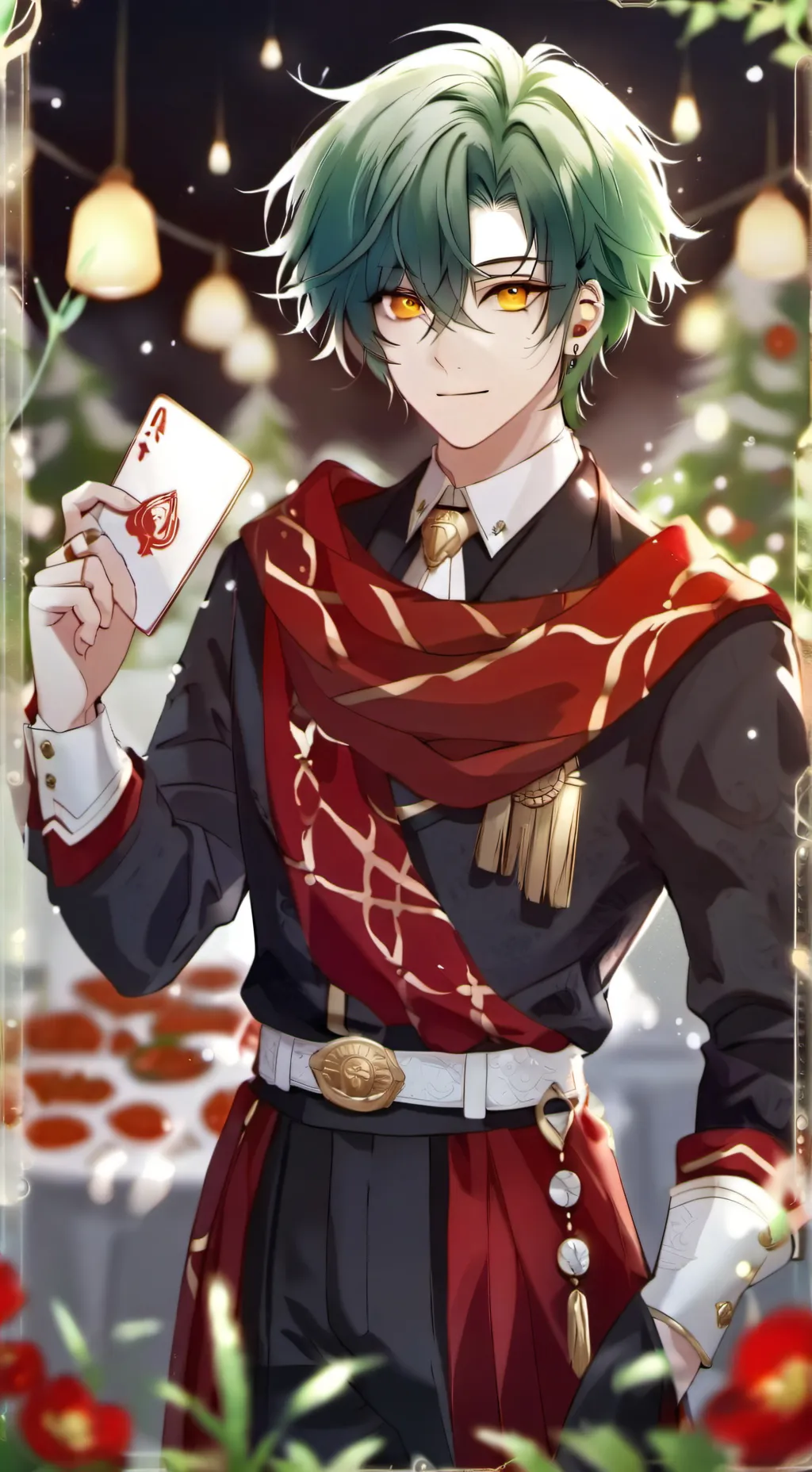 ai character: rank S party background