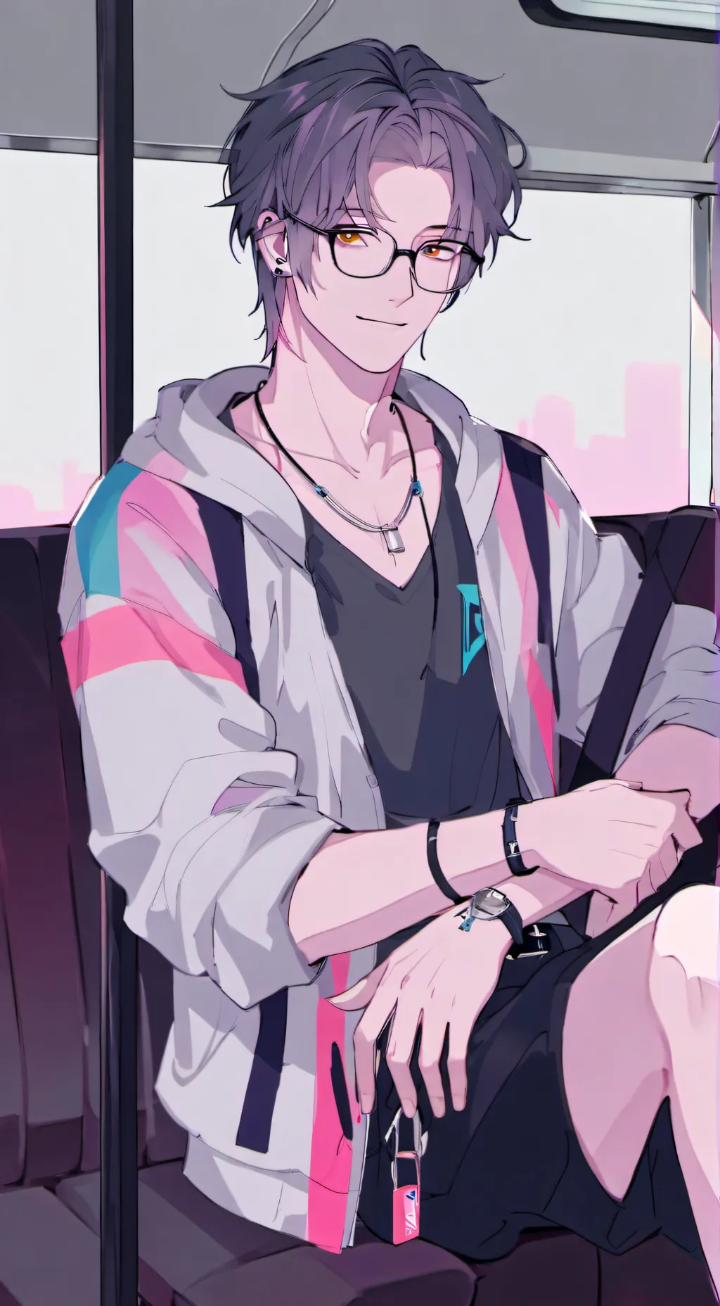 ai character: Stan  background