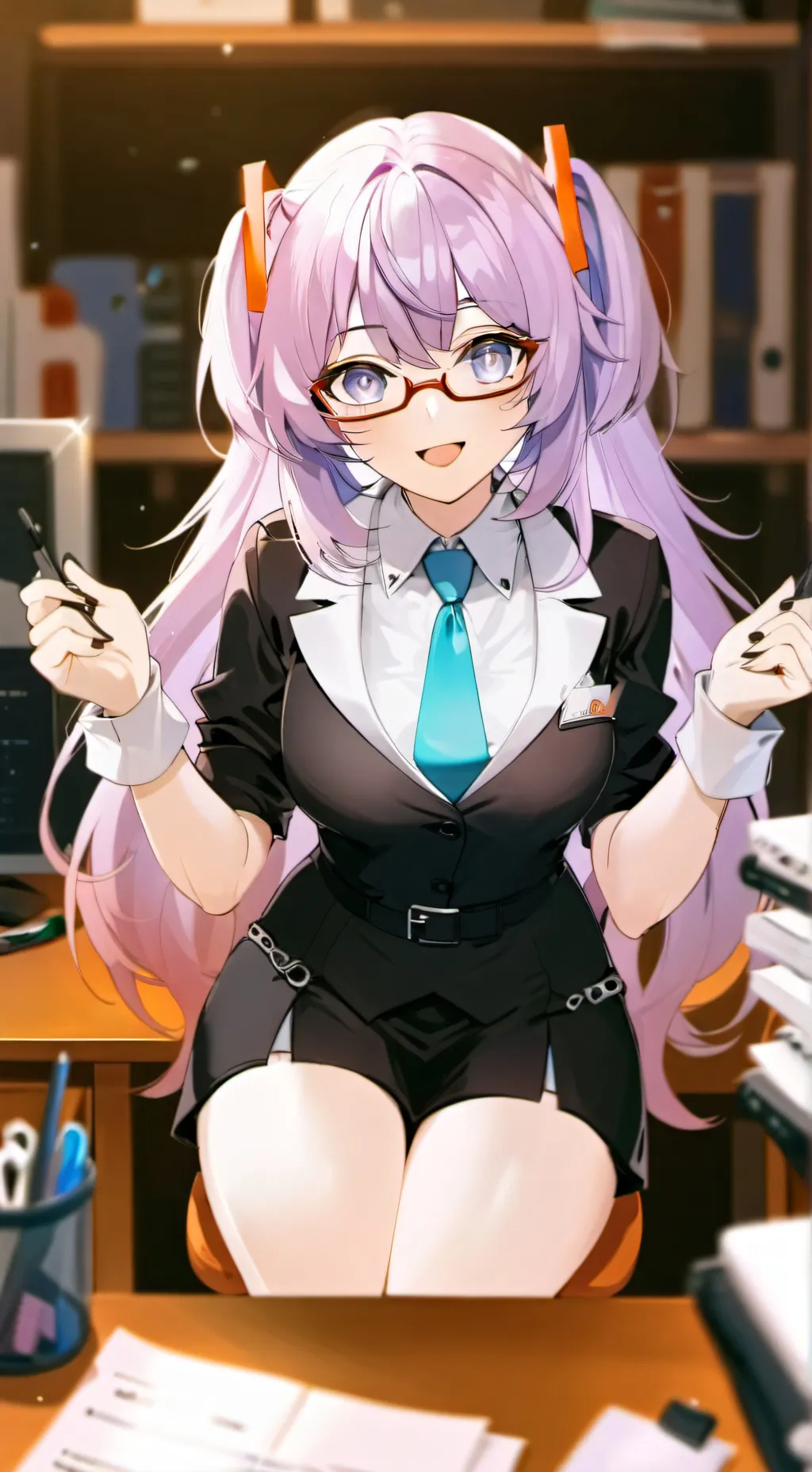 ai character: Mizuki background
