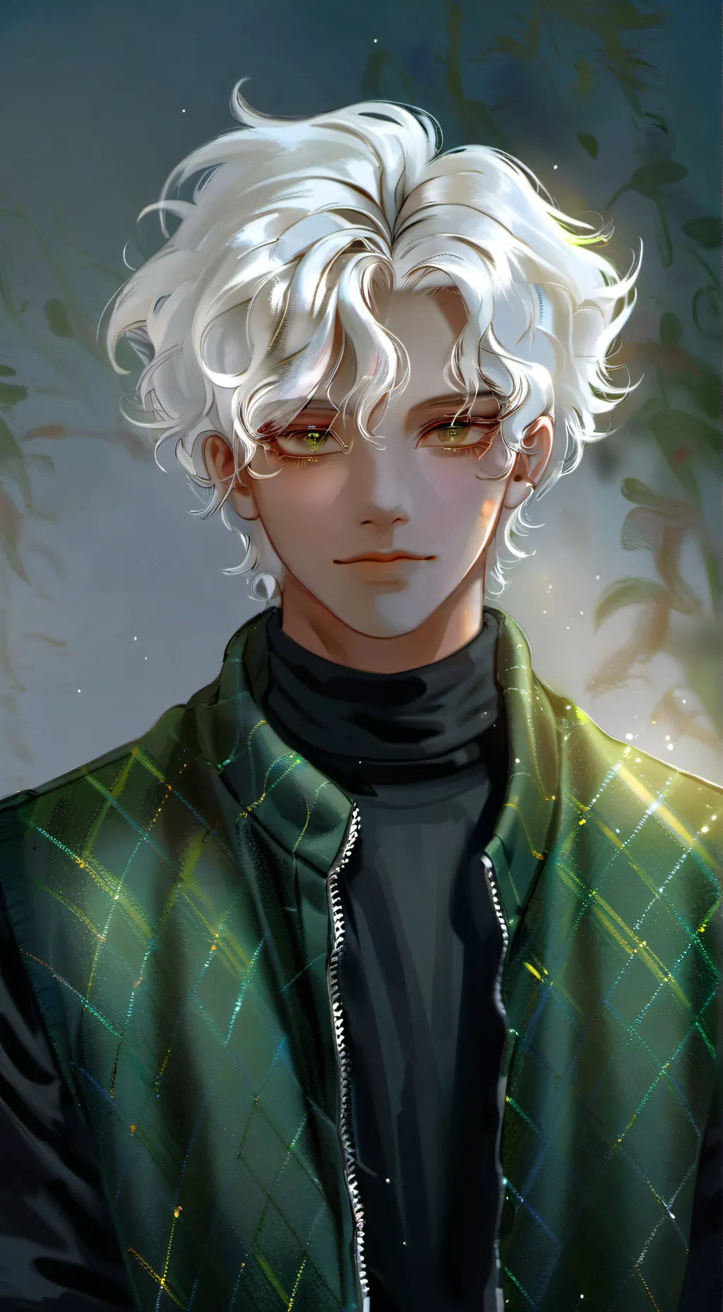 ai character: Theo background