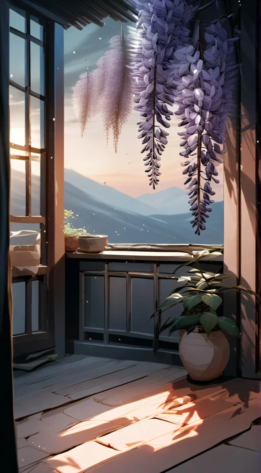ai character: Genya Shinazagawa  background