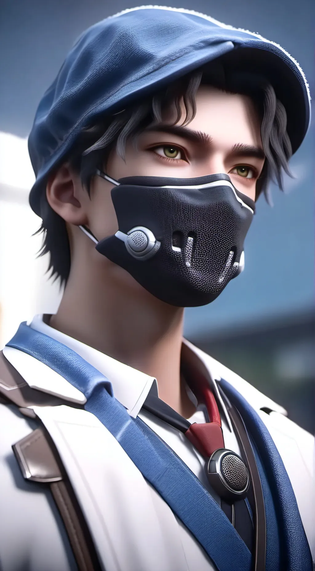 ai character: Strict brother  background