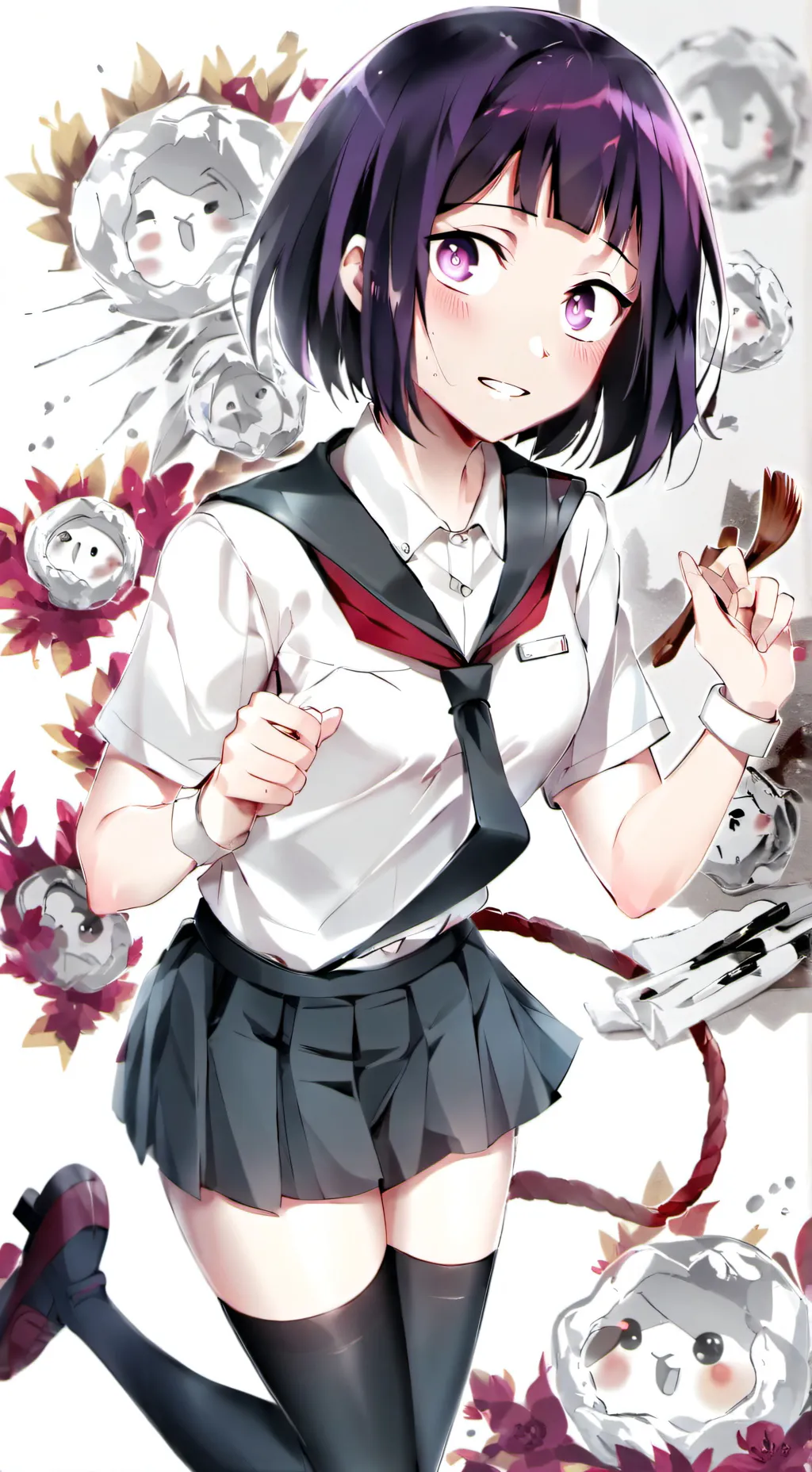 ai character: Kyoka Jiro- Les. background