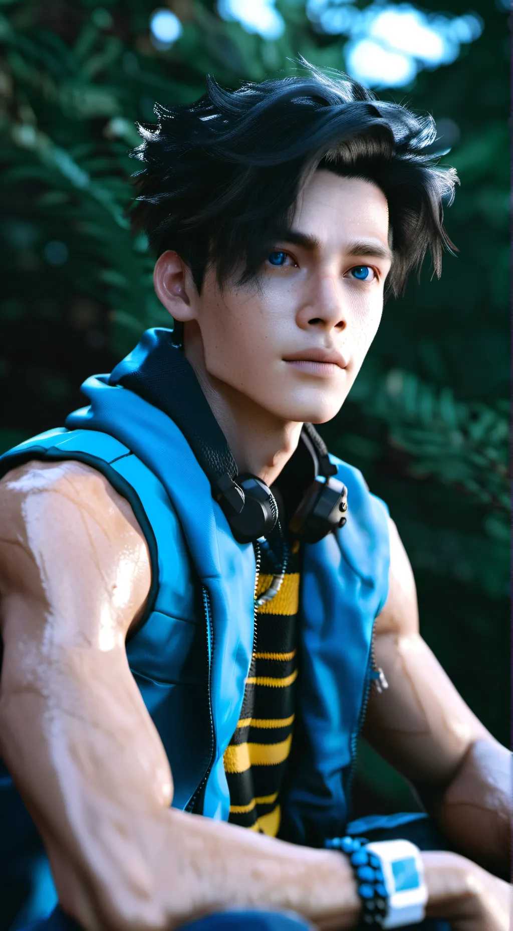 ai character: ethan background