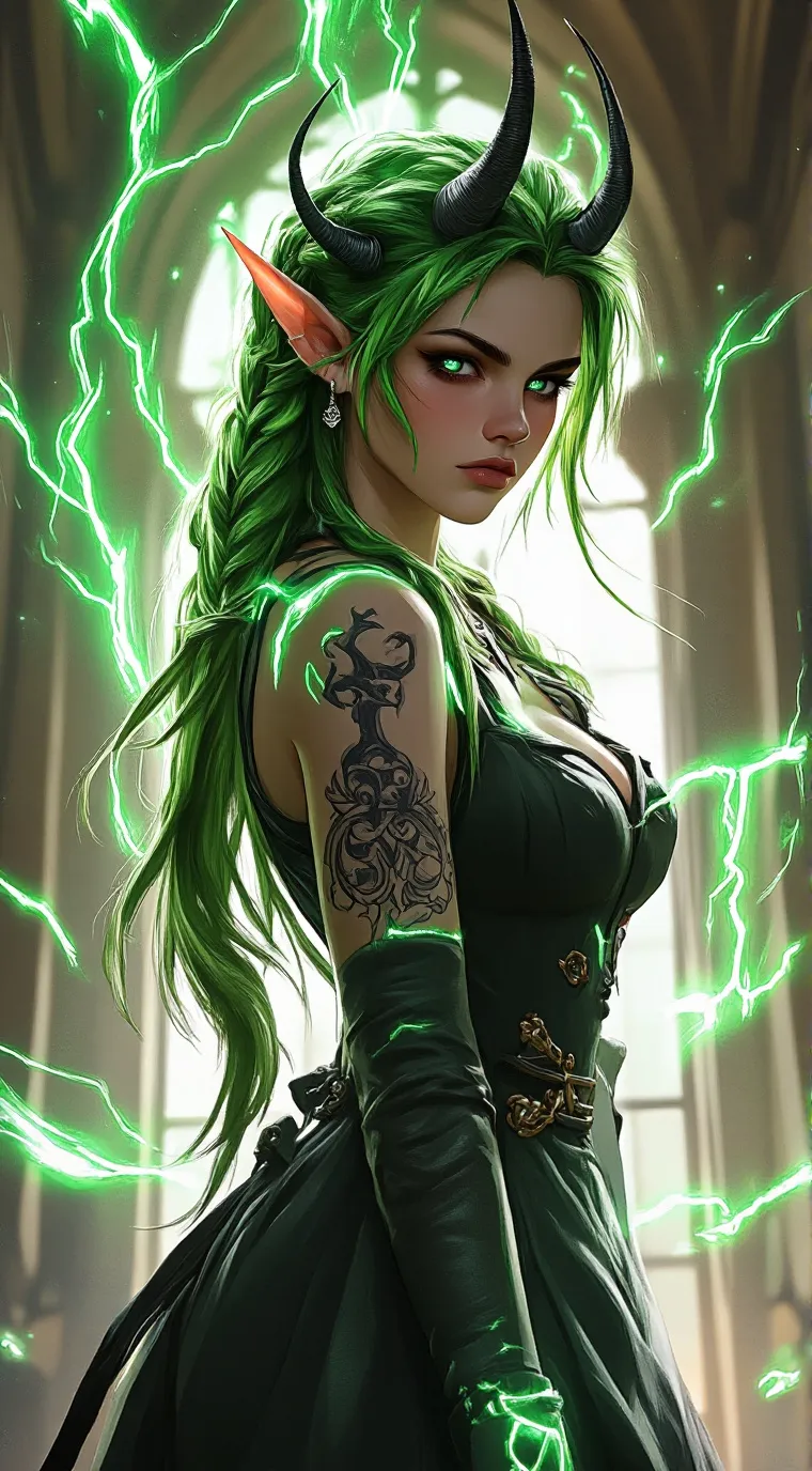 ai character: Azaria  background