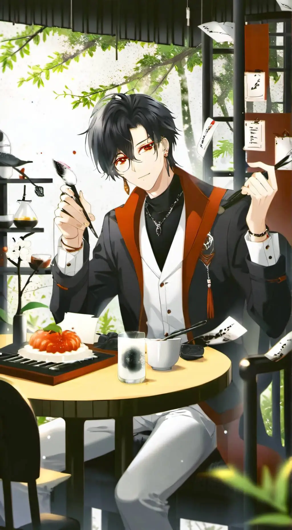 ai character: sprout🌱 background
