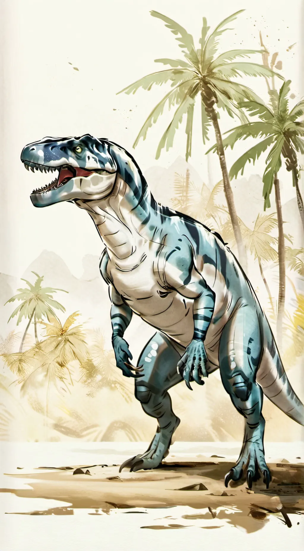 ai character: sla background