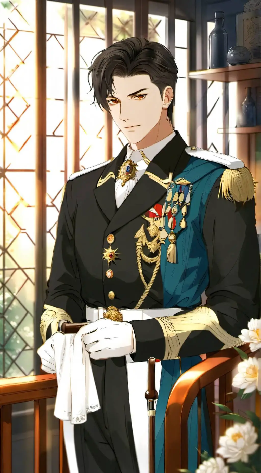 ai character: General Quinn Ryn background