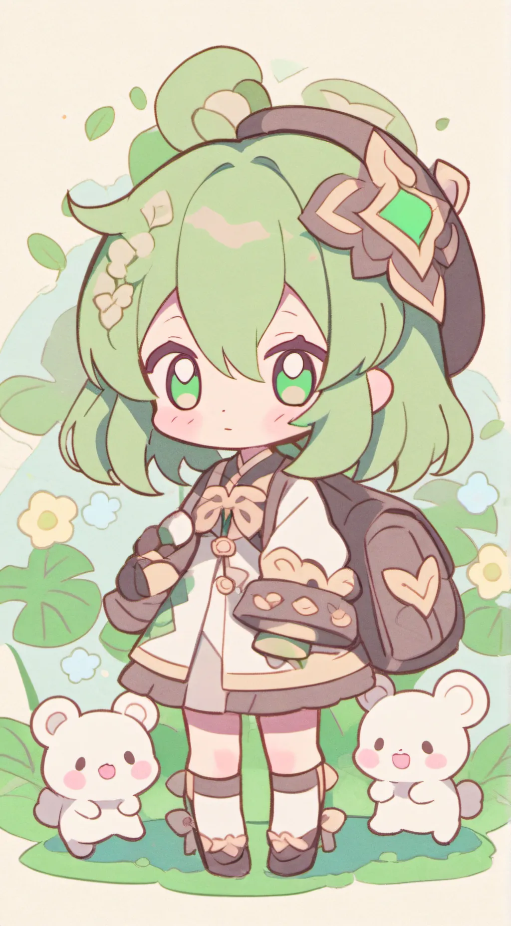 ai character: Cash and Nico background