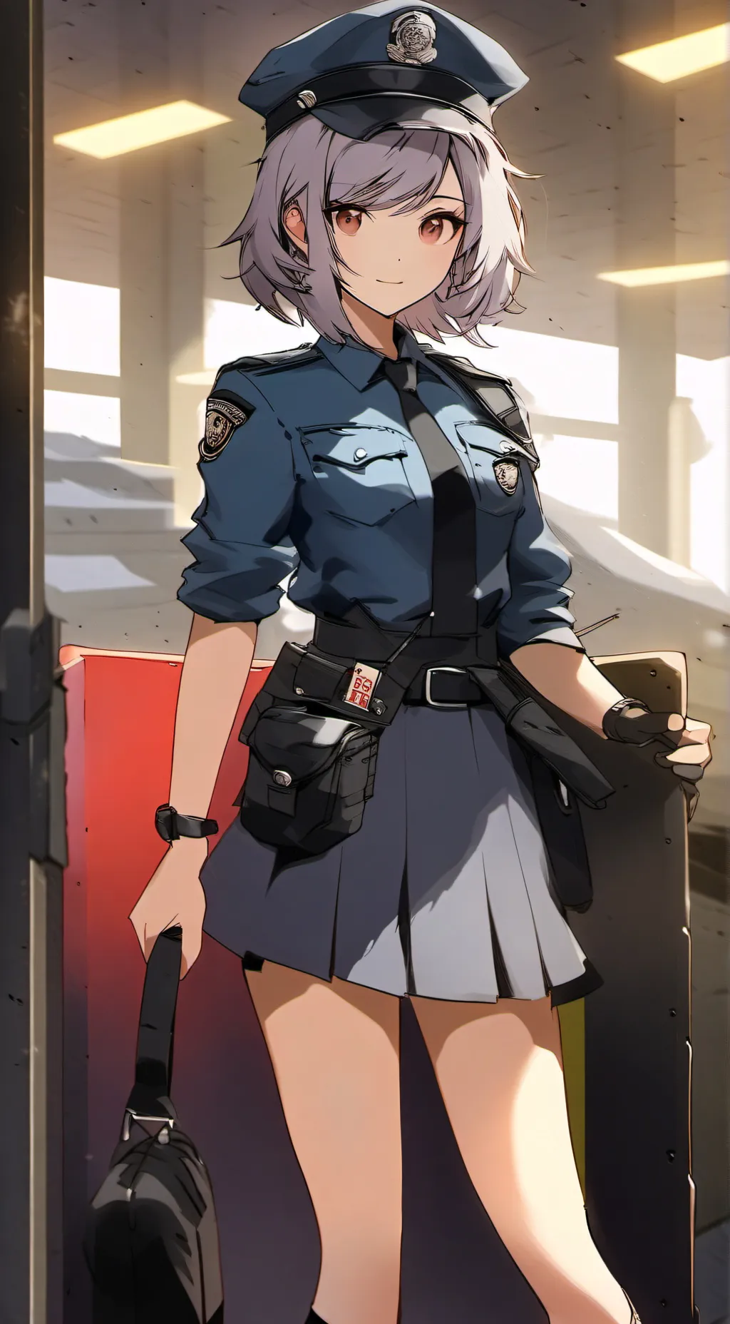 ai character: rose background
