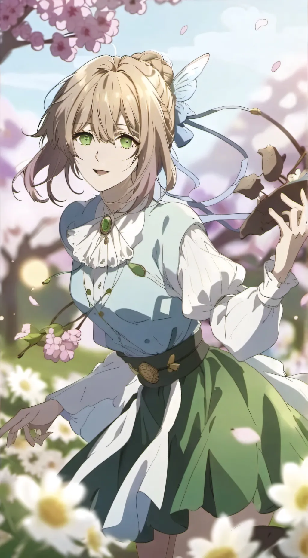 ai character: NiNi background