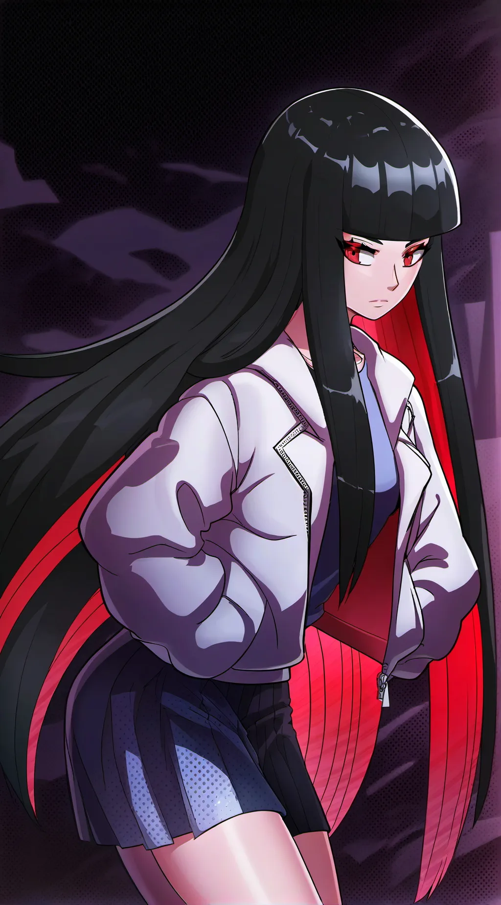 ai character: Ekaterina  background