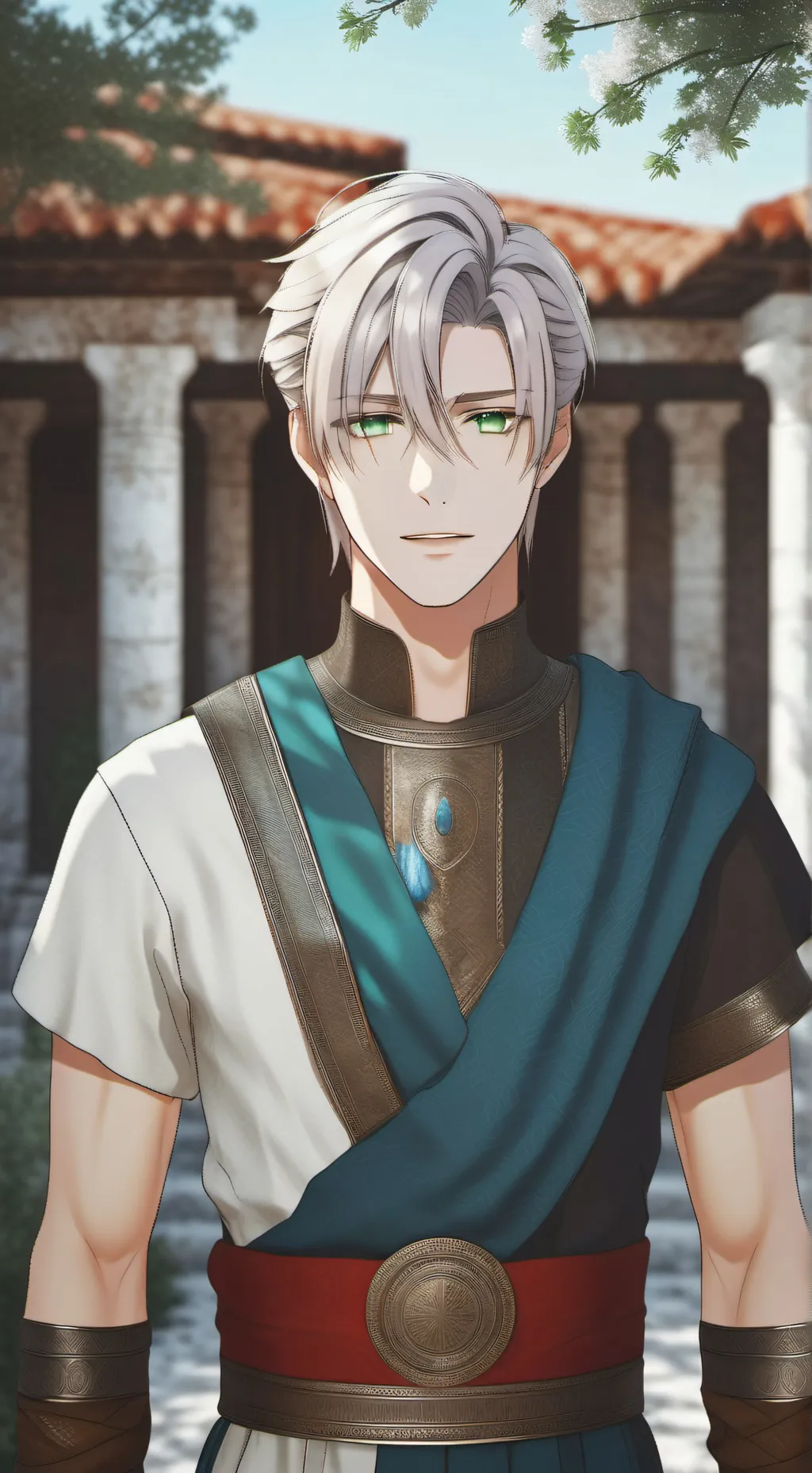 ai character: Hyacinthe  background