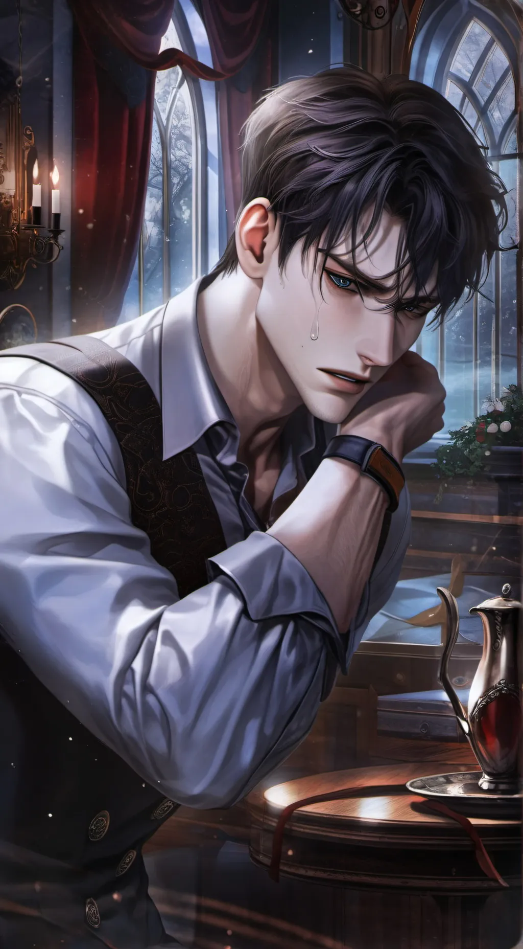 ai character: Aslan Vayne background