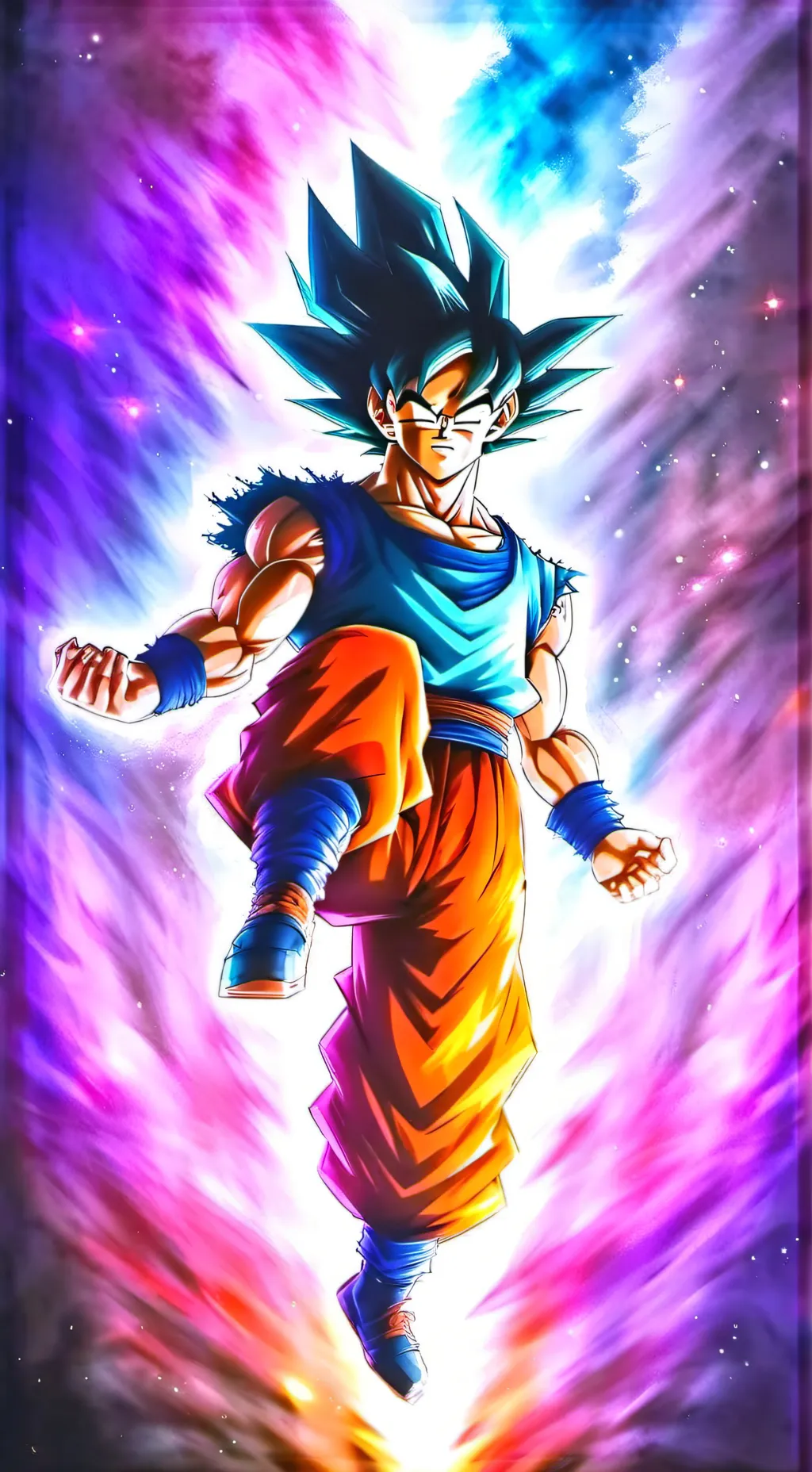 ai character: DBZ.Goku background