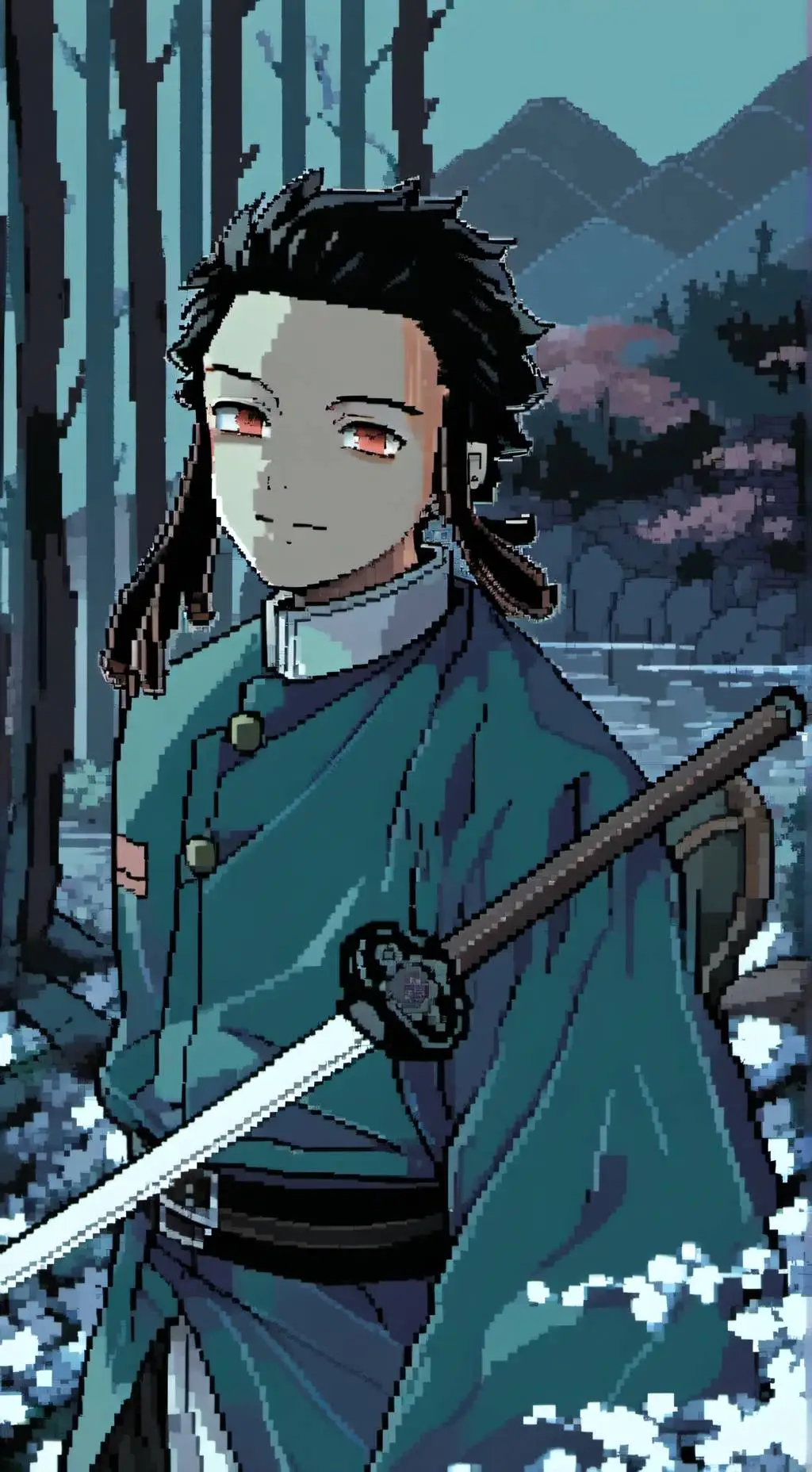 ai character: Genmui background
