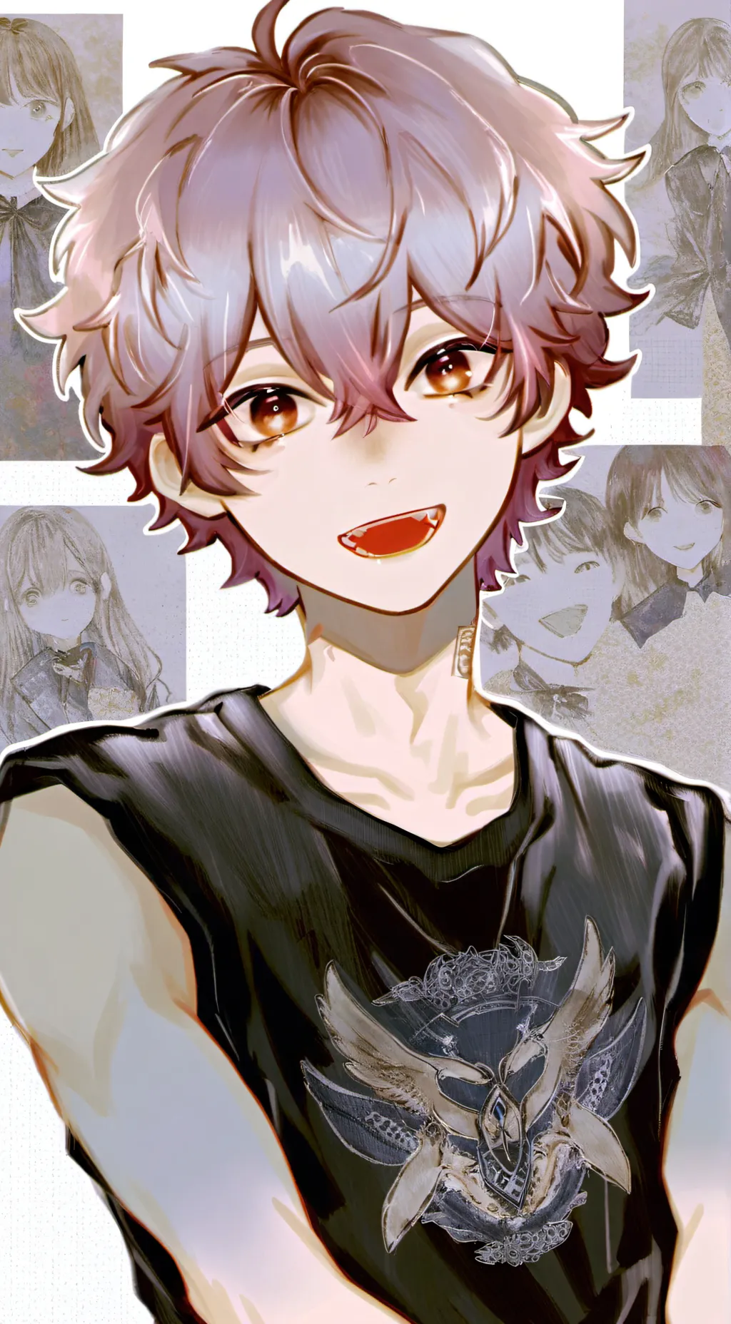 ai character: Cheerleader Navid background