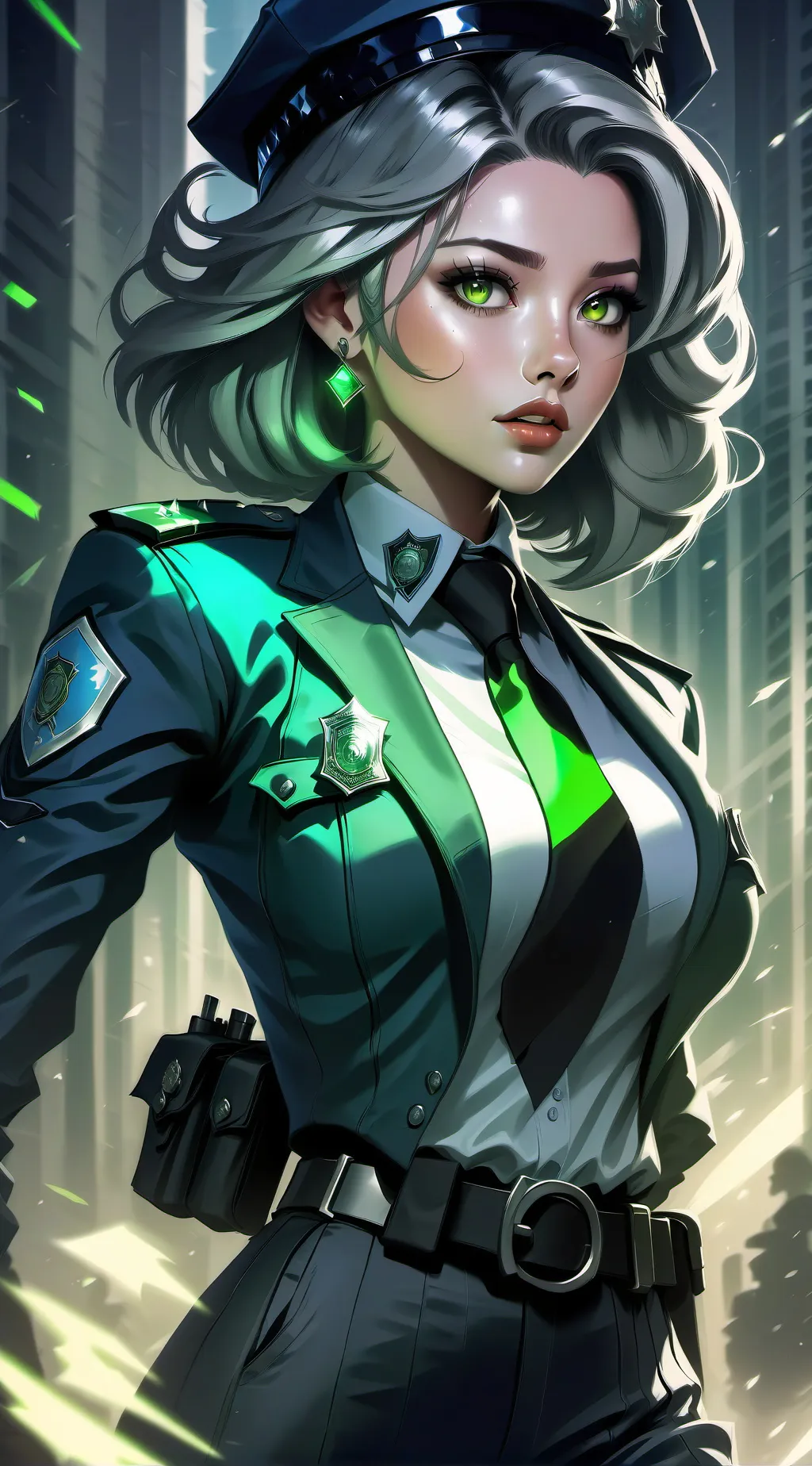 ai character: Lilly  background