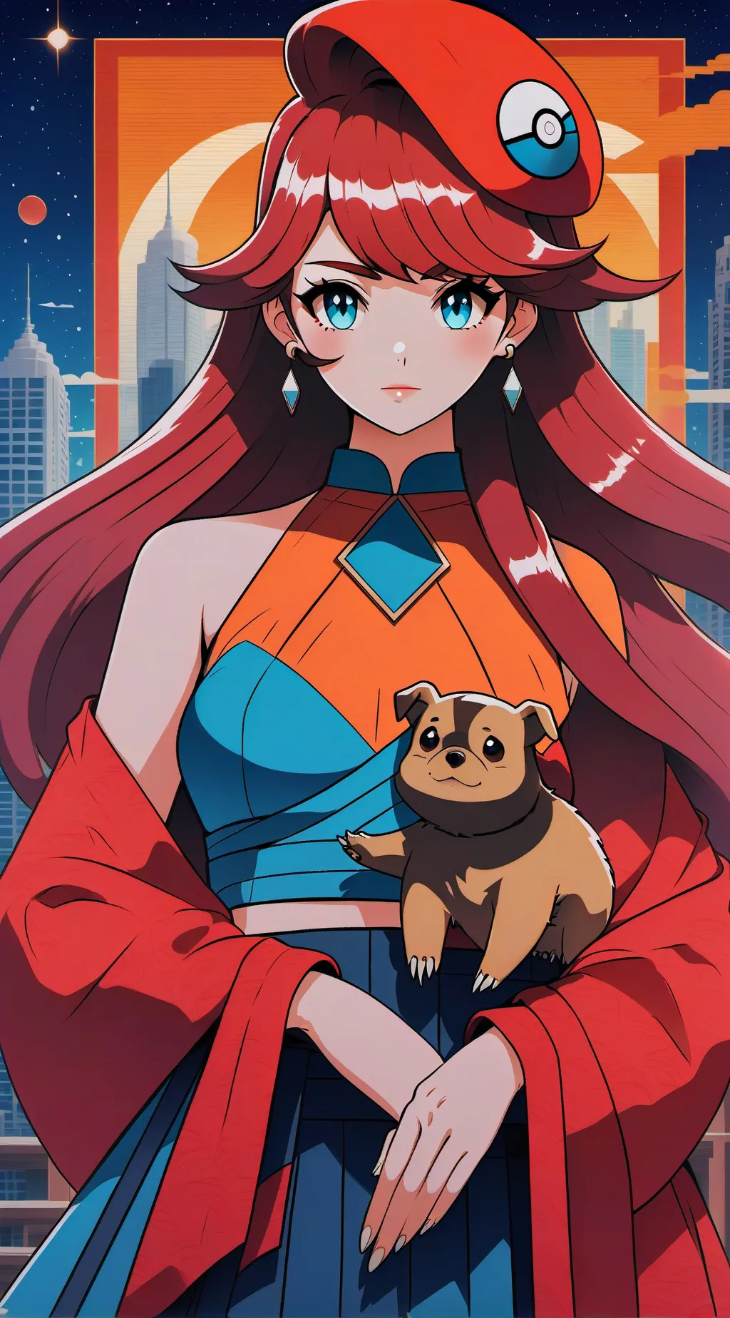ai character: dandy word 5 background