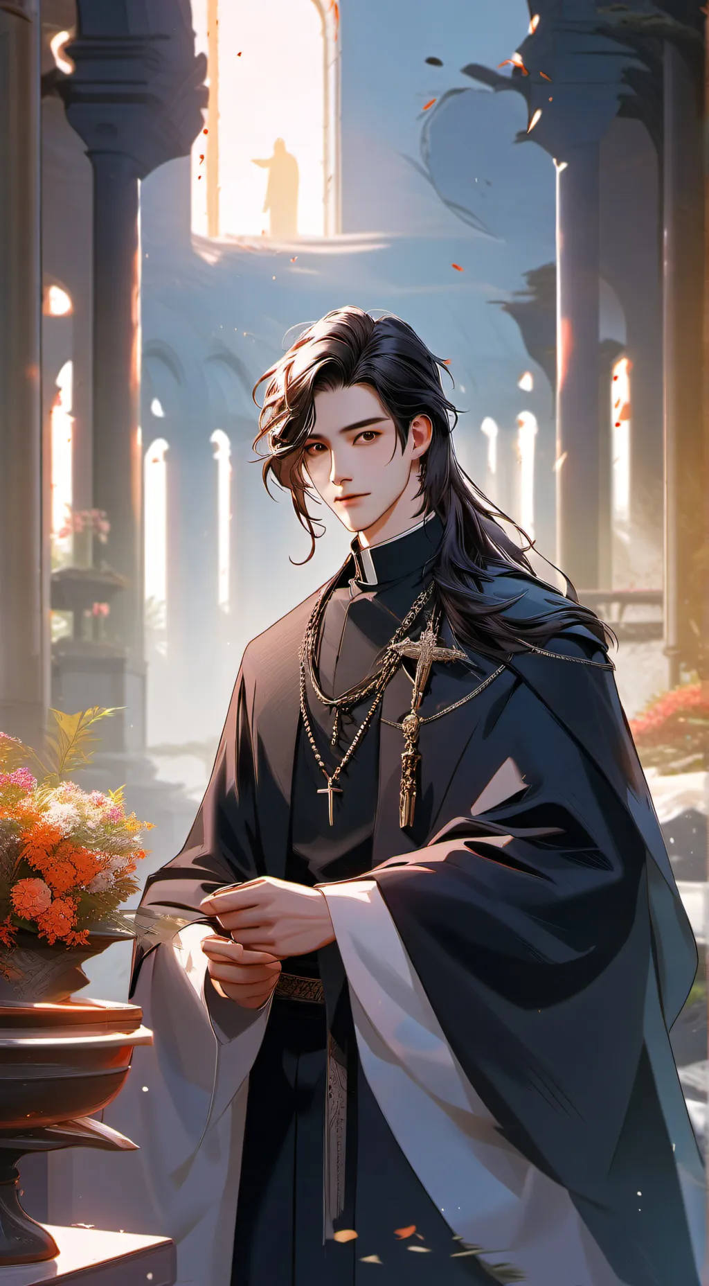 ai character: Elias  background