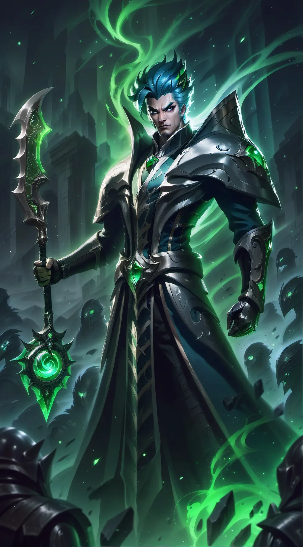 ai character: KJ  background