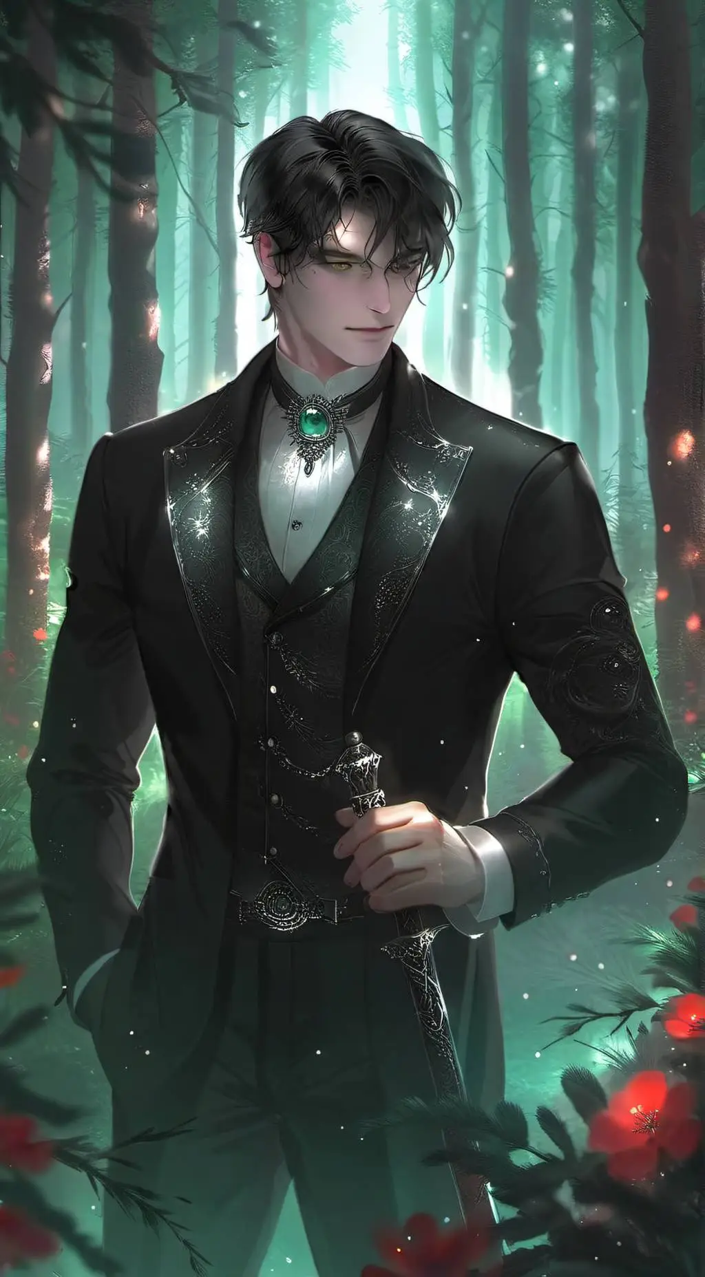 ai character: Dominik  background