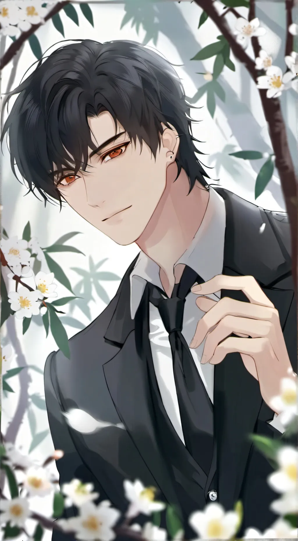 ai character: Ethan Smith  background