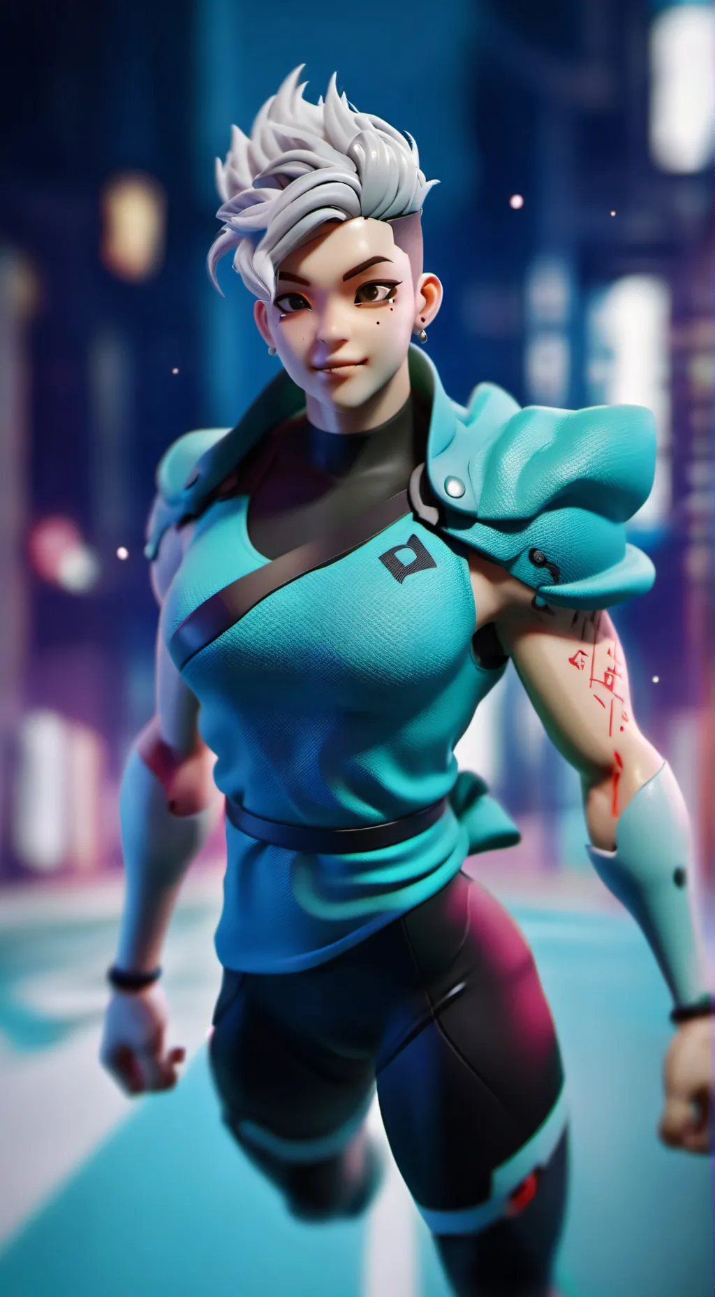 ai character: Sangwooo background