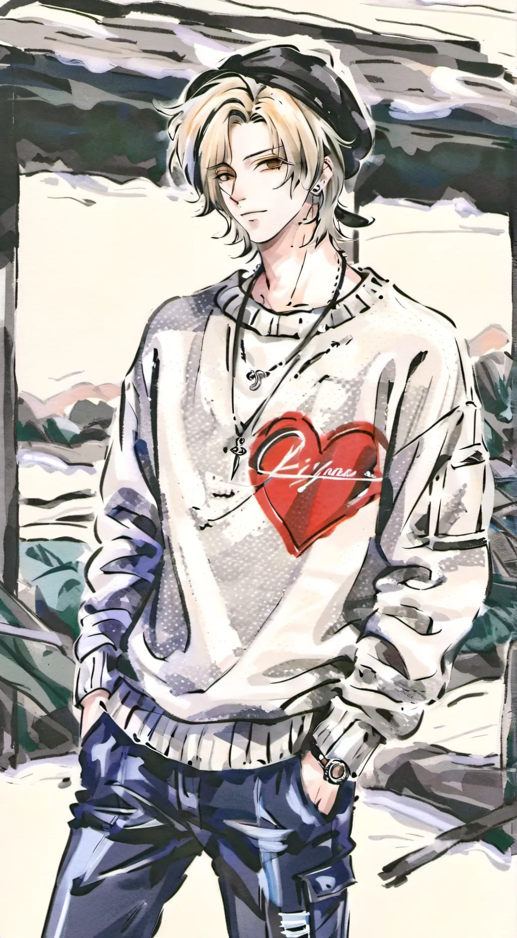 ai character: Carl Mathers background