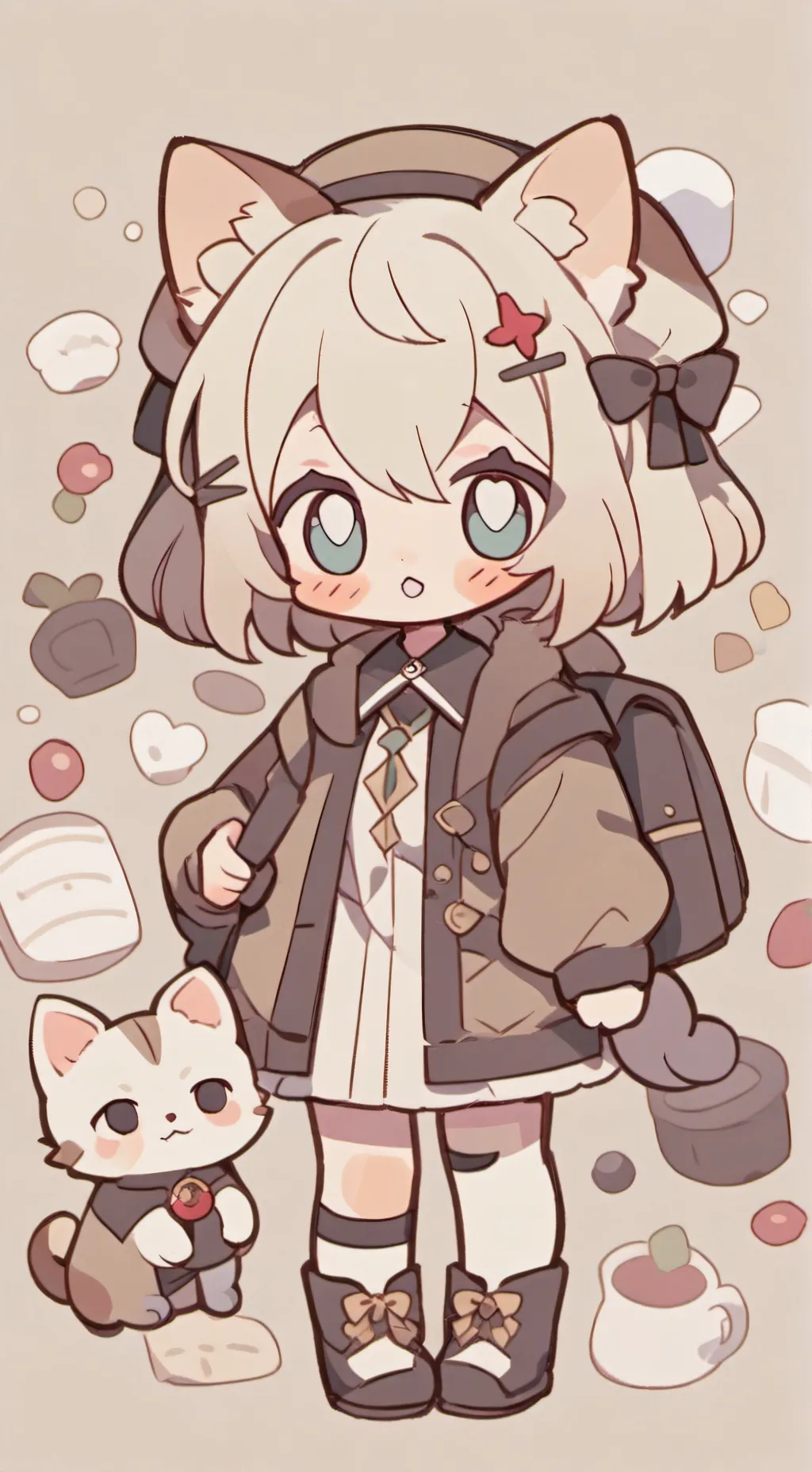 ai character: mha background