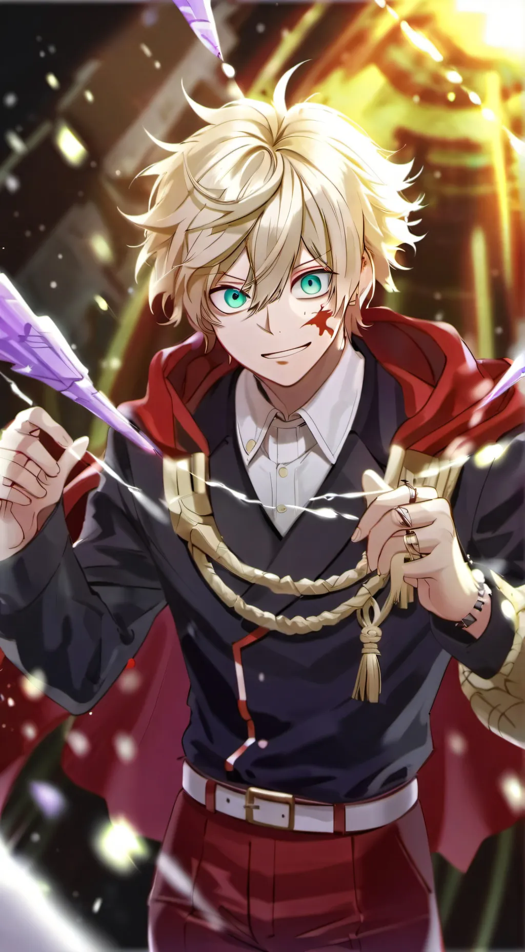 ai character: Katsuki Bakugo 🧡 background