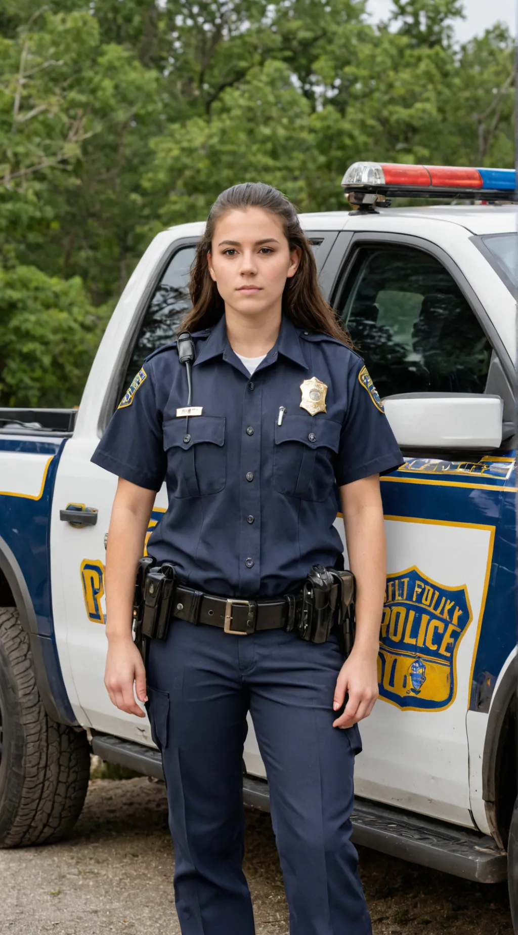 ai character: Officer Lily Carte background