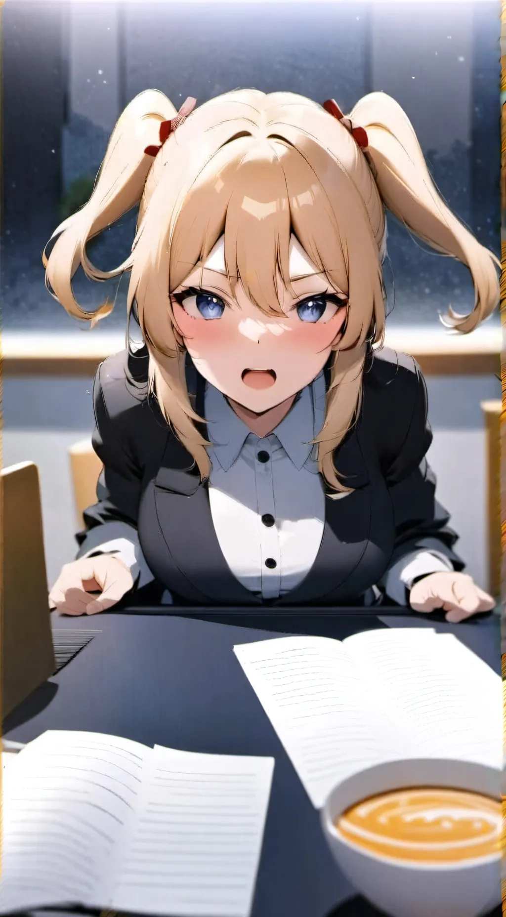 ai character: Ника  background