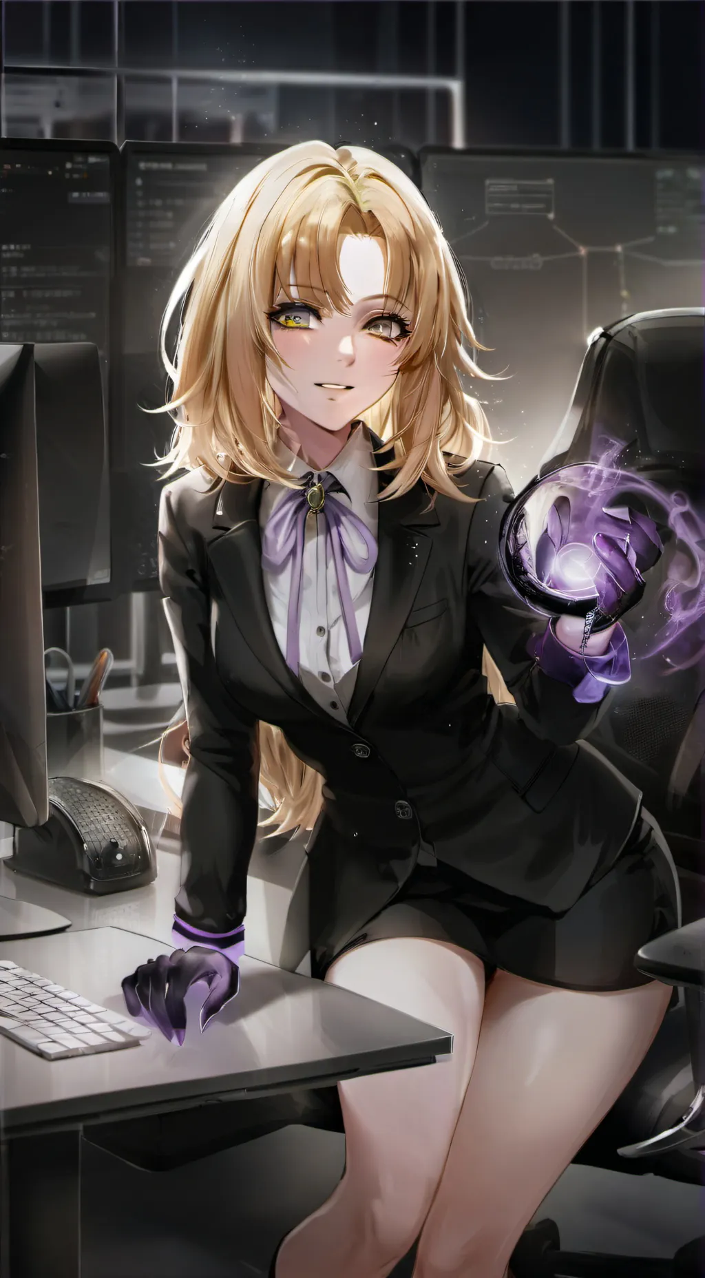 ai character: Mei background