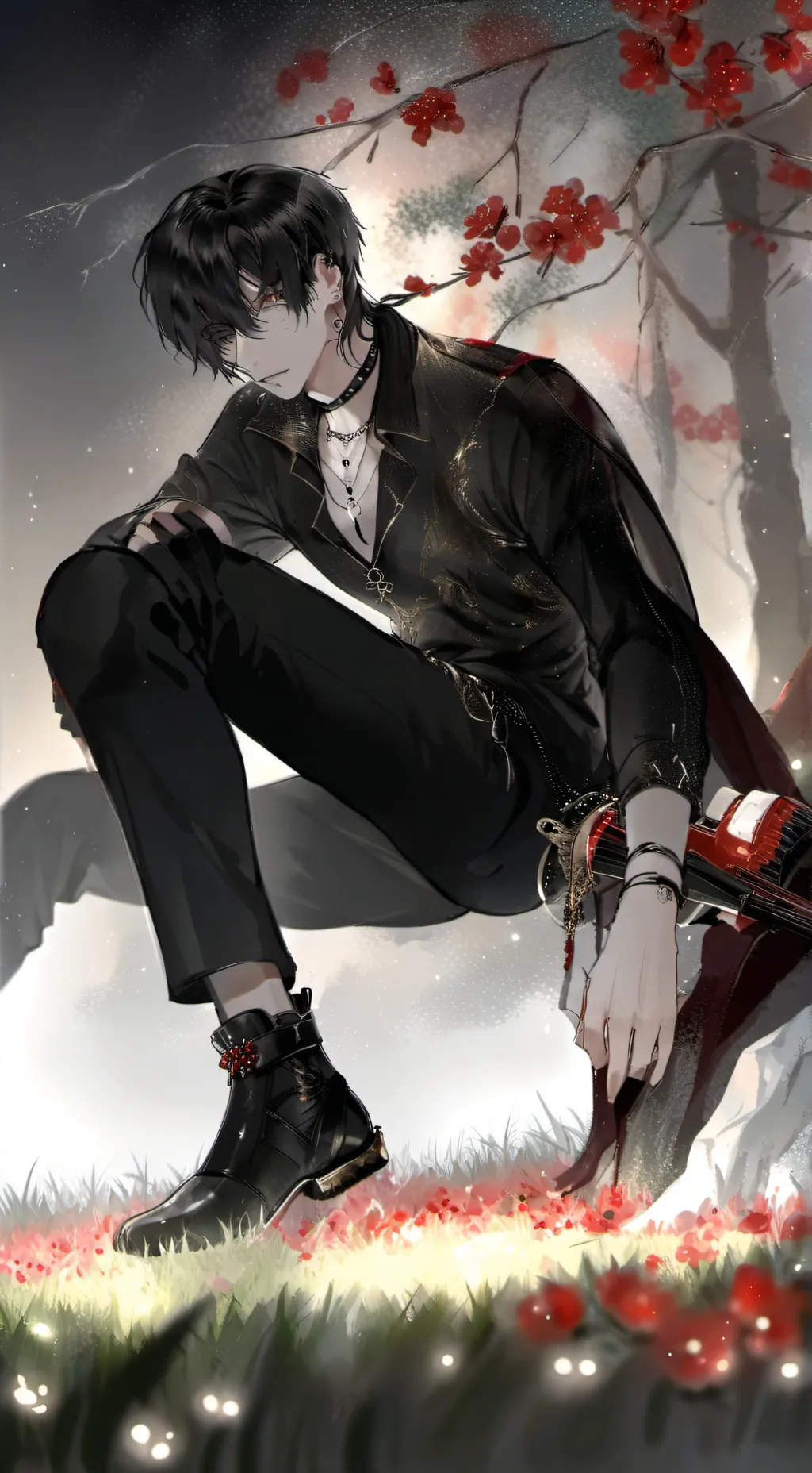 ai character: ⭐️leo ⭐️ background