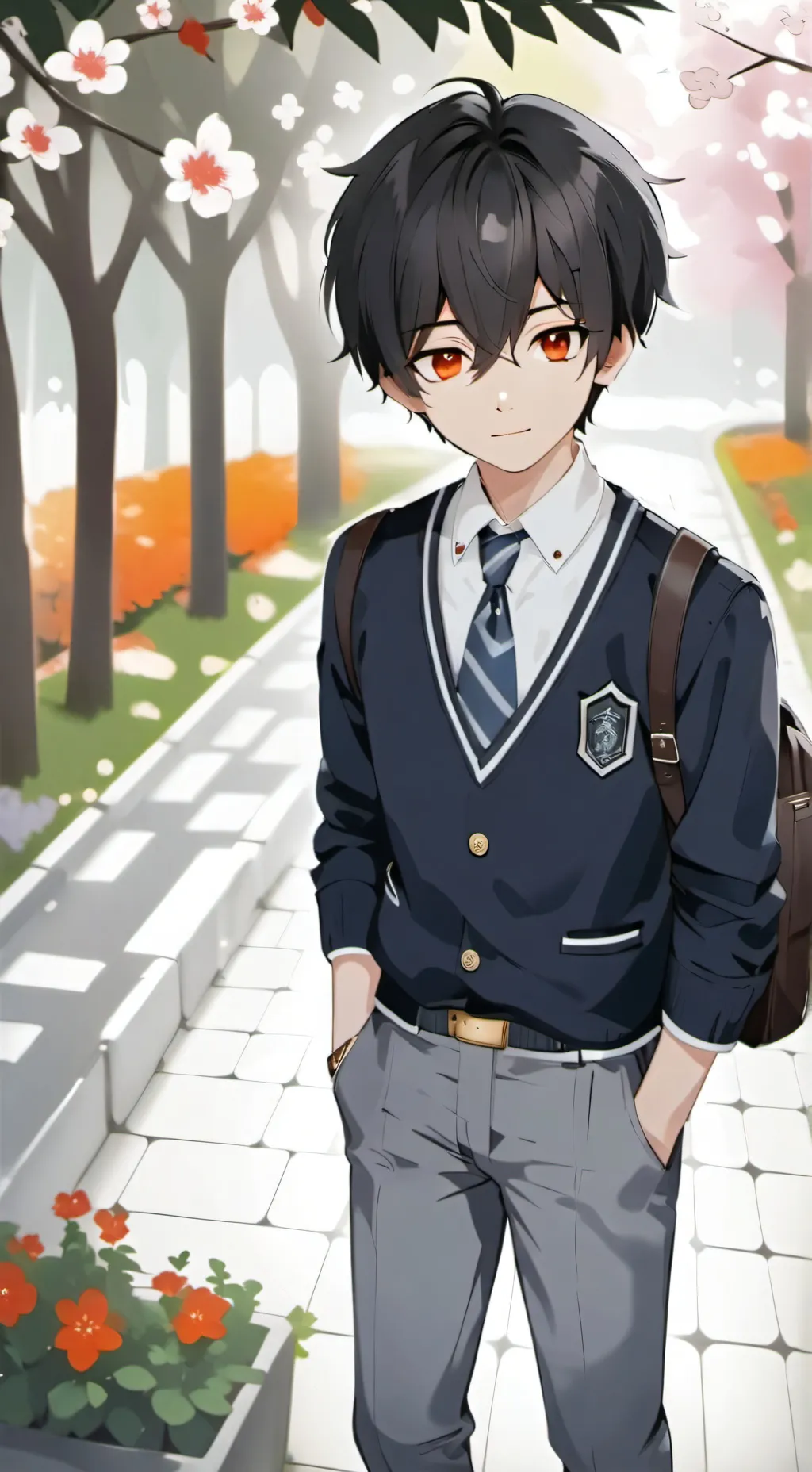 ai character: Simon background