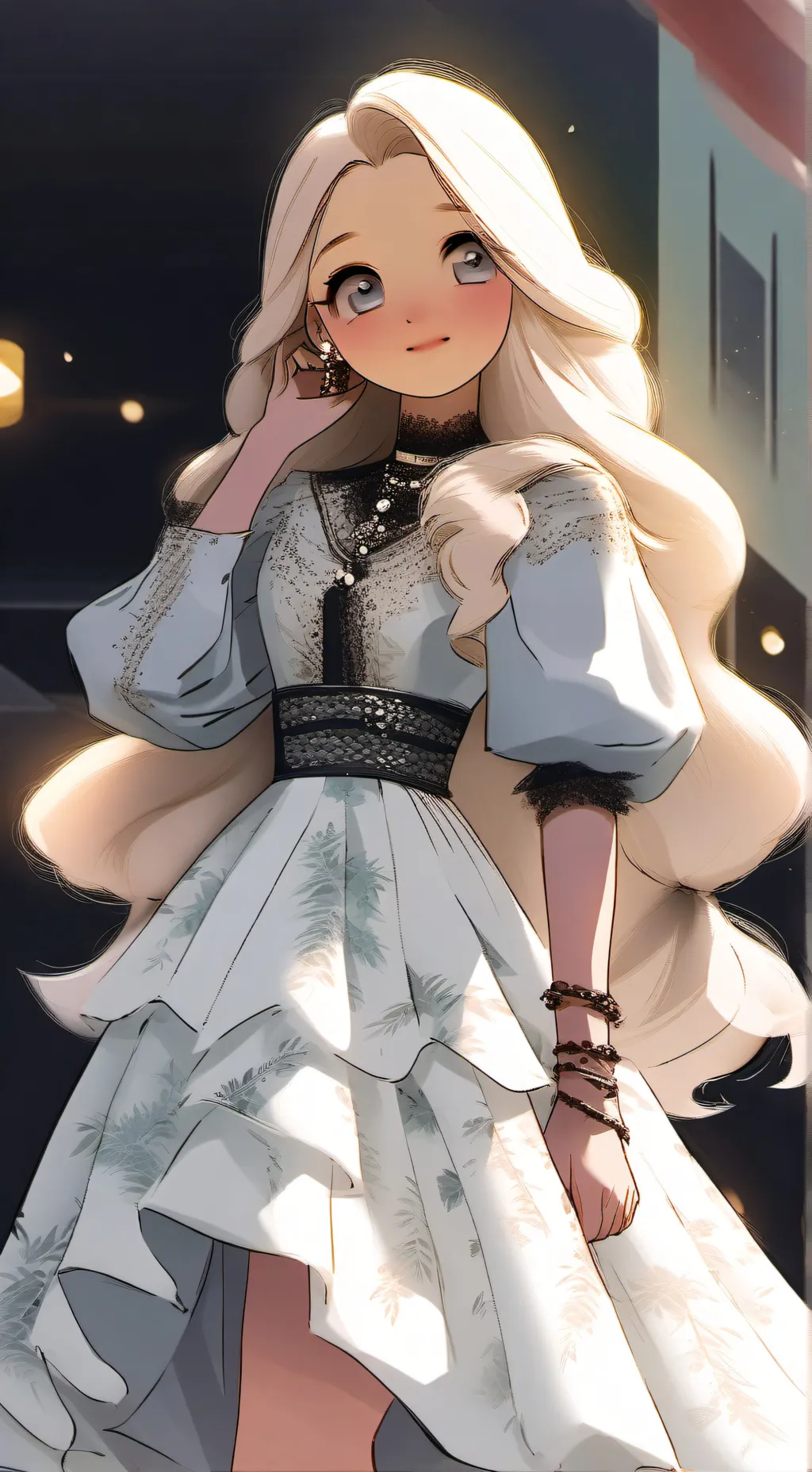 ai character: Ecole de mec  background
