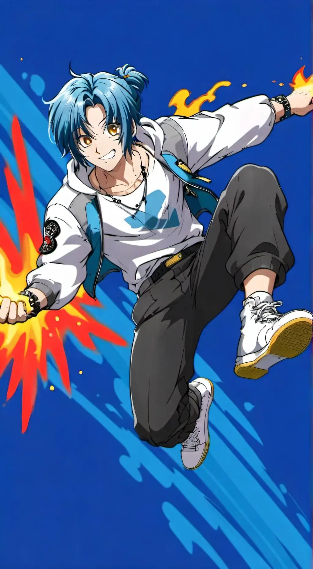 ai character: Haruto Nishida background