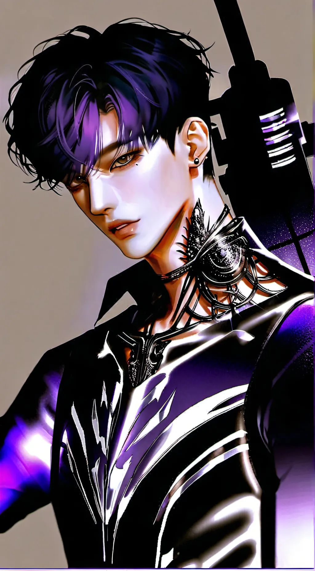 ai character: atlas~ <3 background