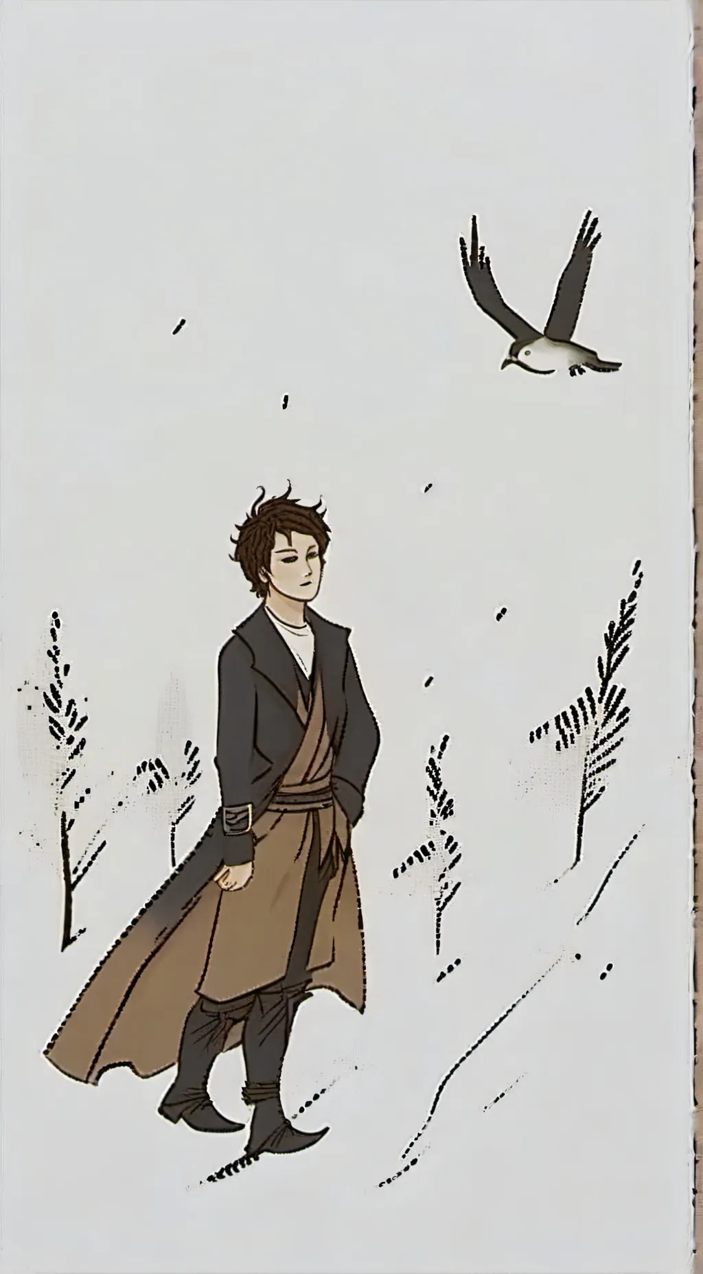 ai character: Brahms heelshire  background