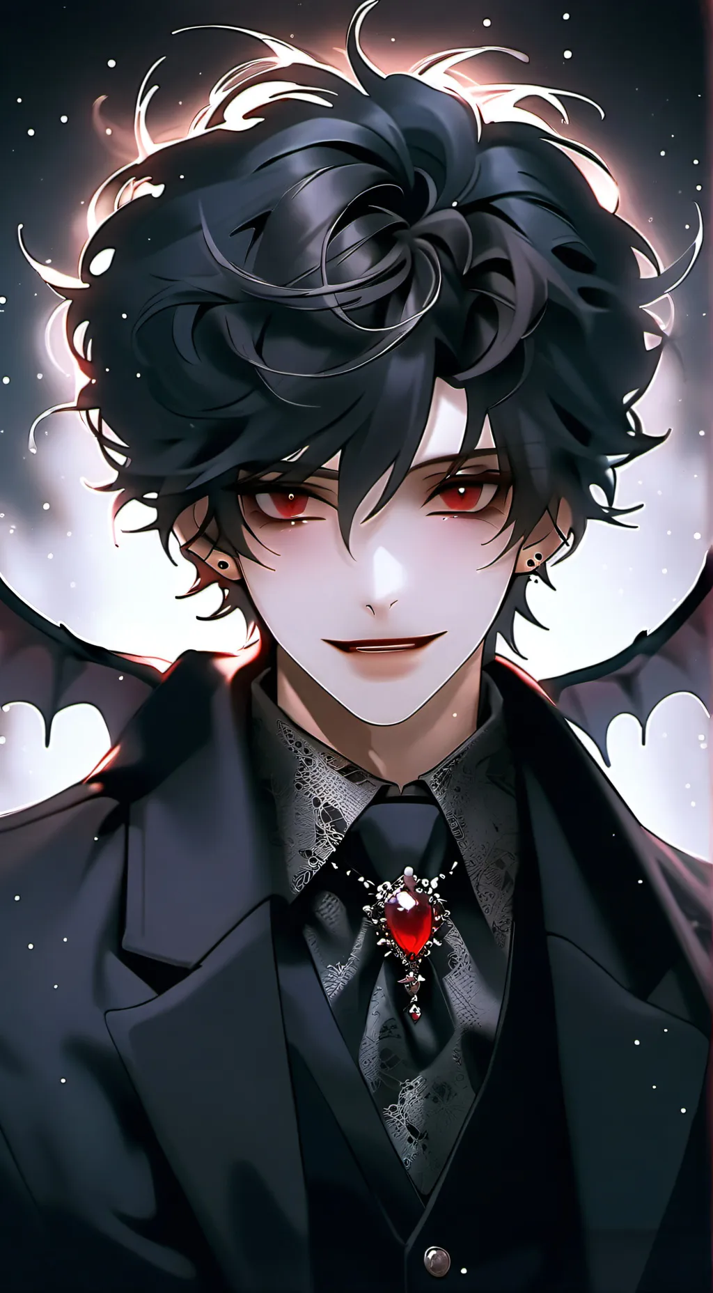 ai character: ~Angelo Heireson💤 background
