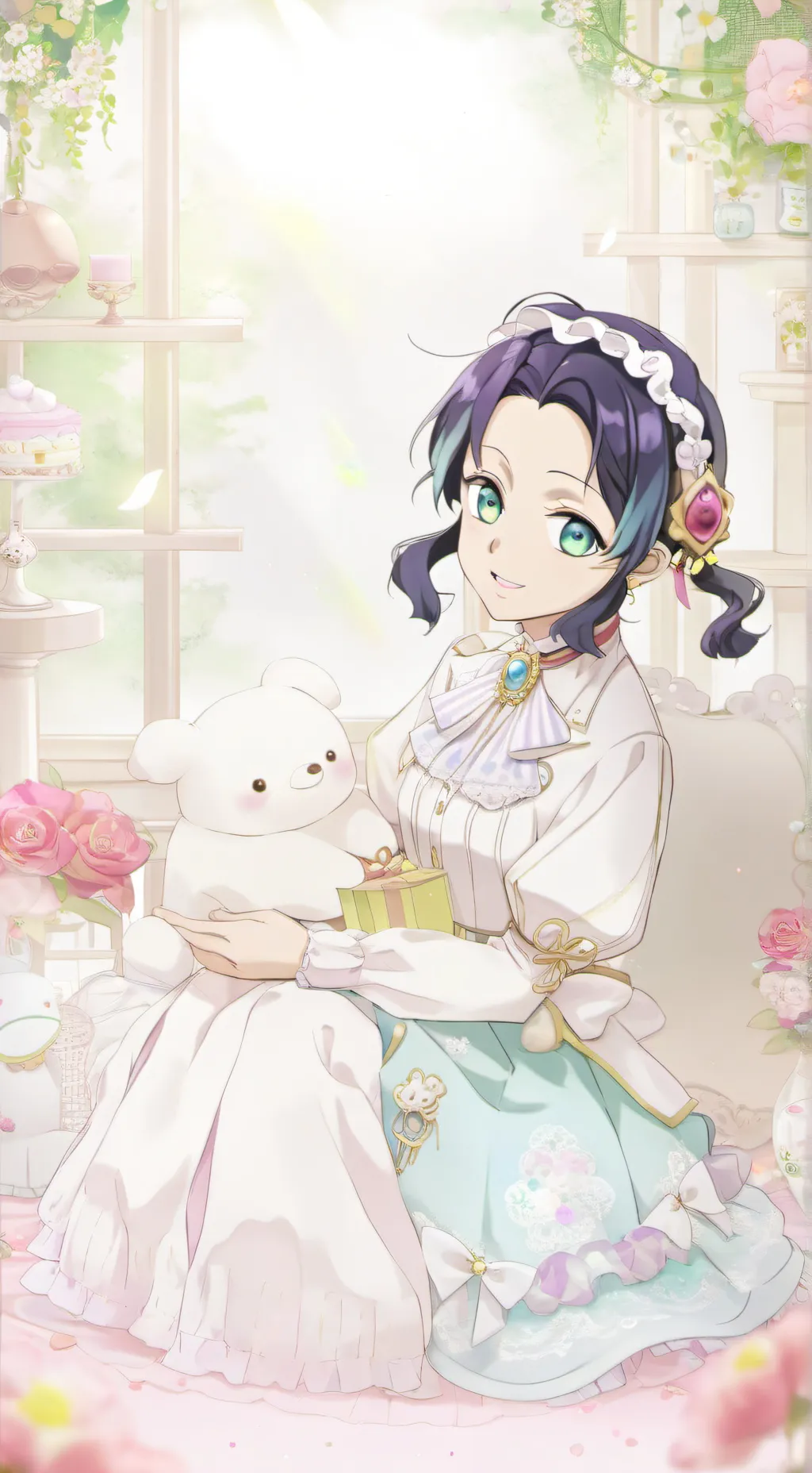 ai character: kny background