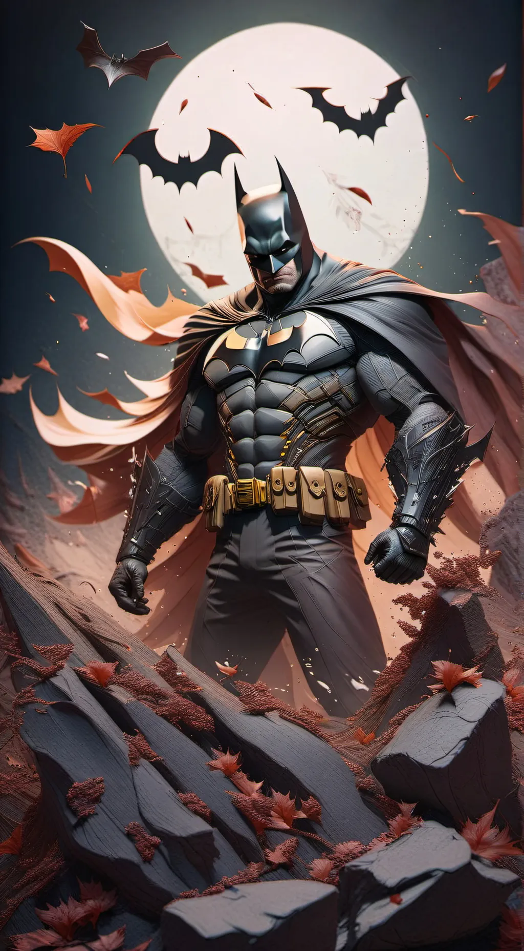 ai character: Batman background