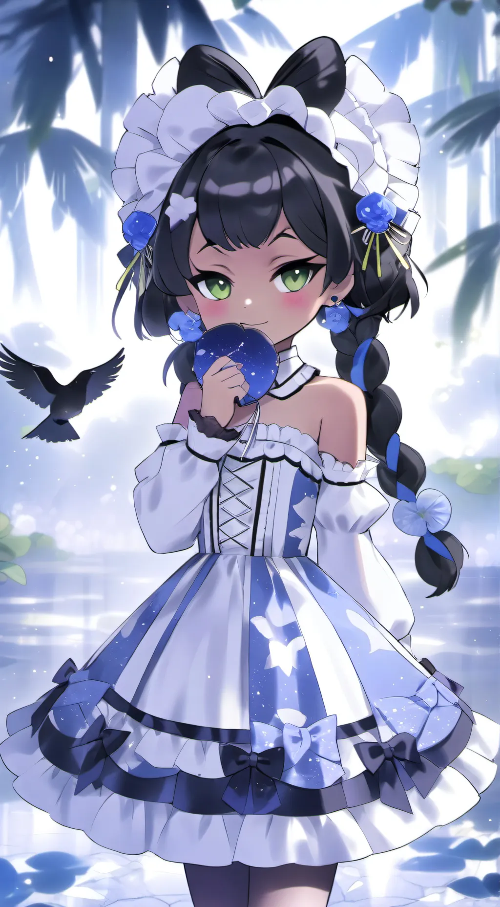 ai character: катя background
